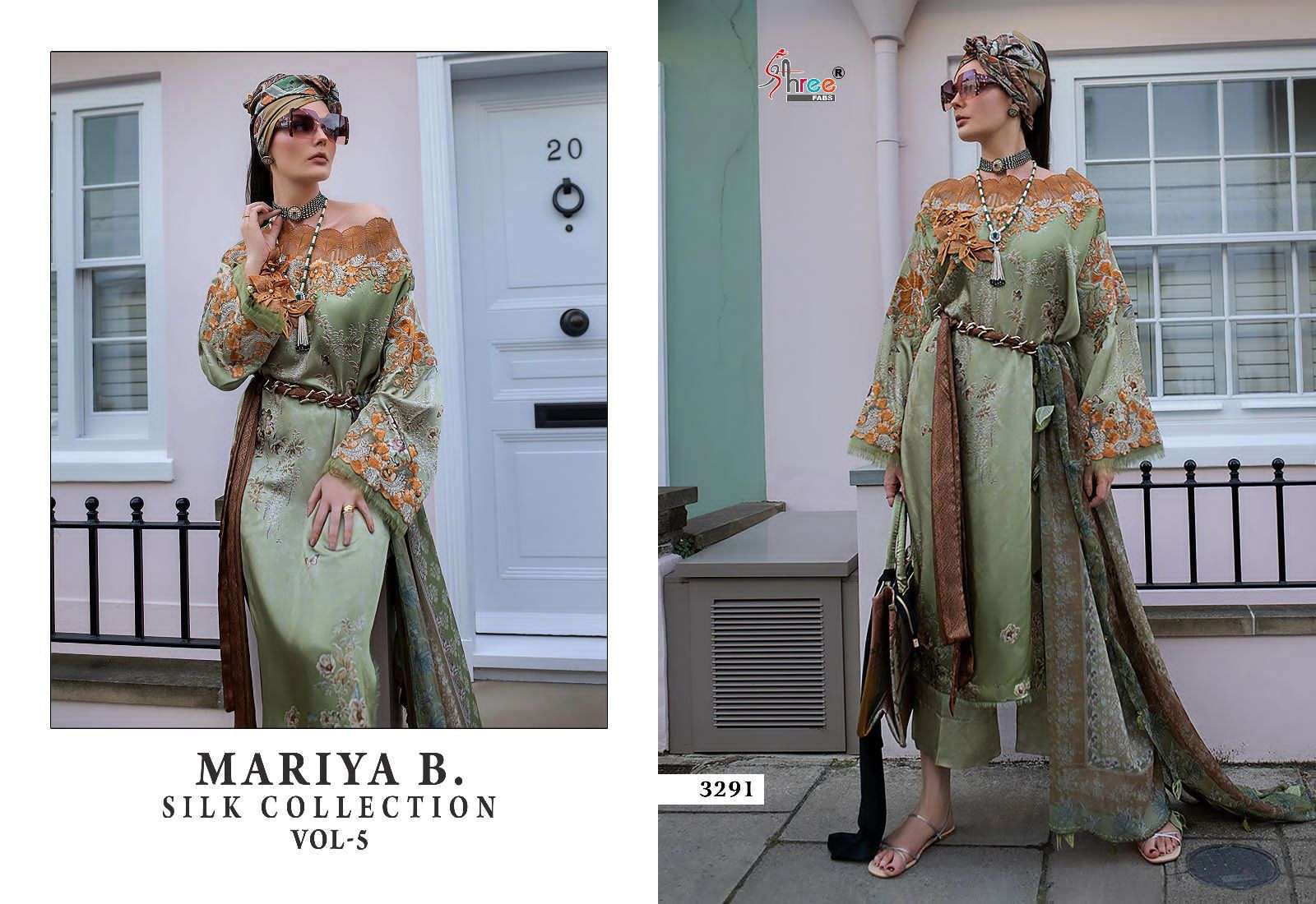 Shree Mariya B Silk Collection Vol 5 Exclsuive Pakistani Wholesale catalog