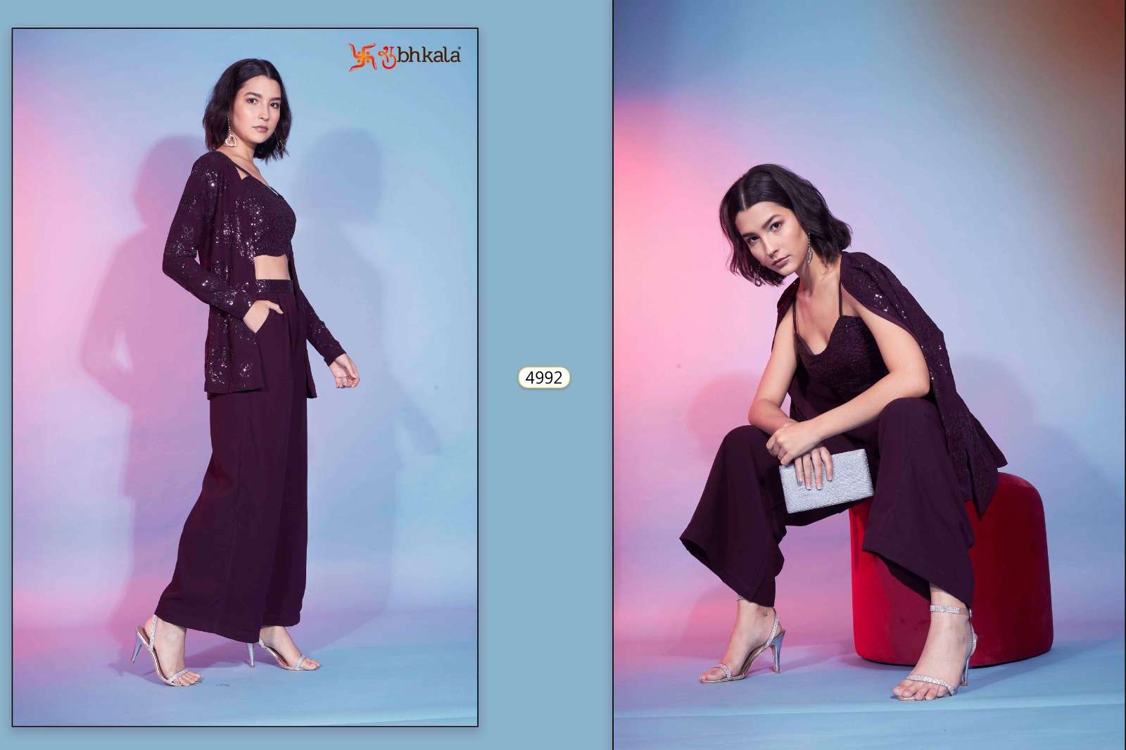 SHUBHKALA FLORY VOL. 43 Stitched Ethnic Co-Ords Set Kurti Wholesale catalog