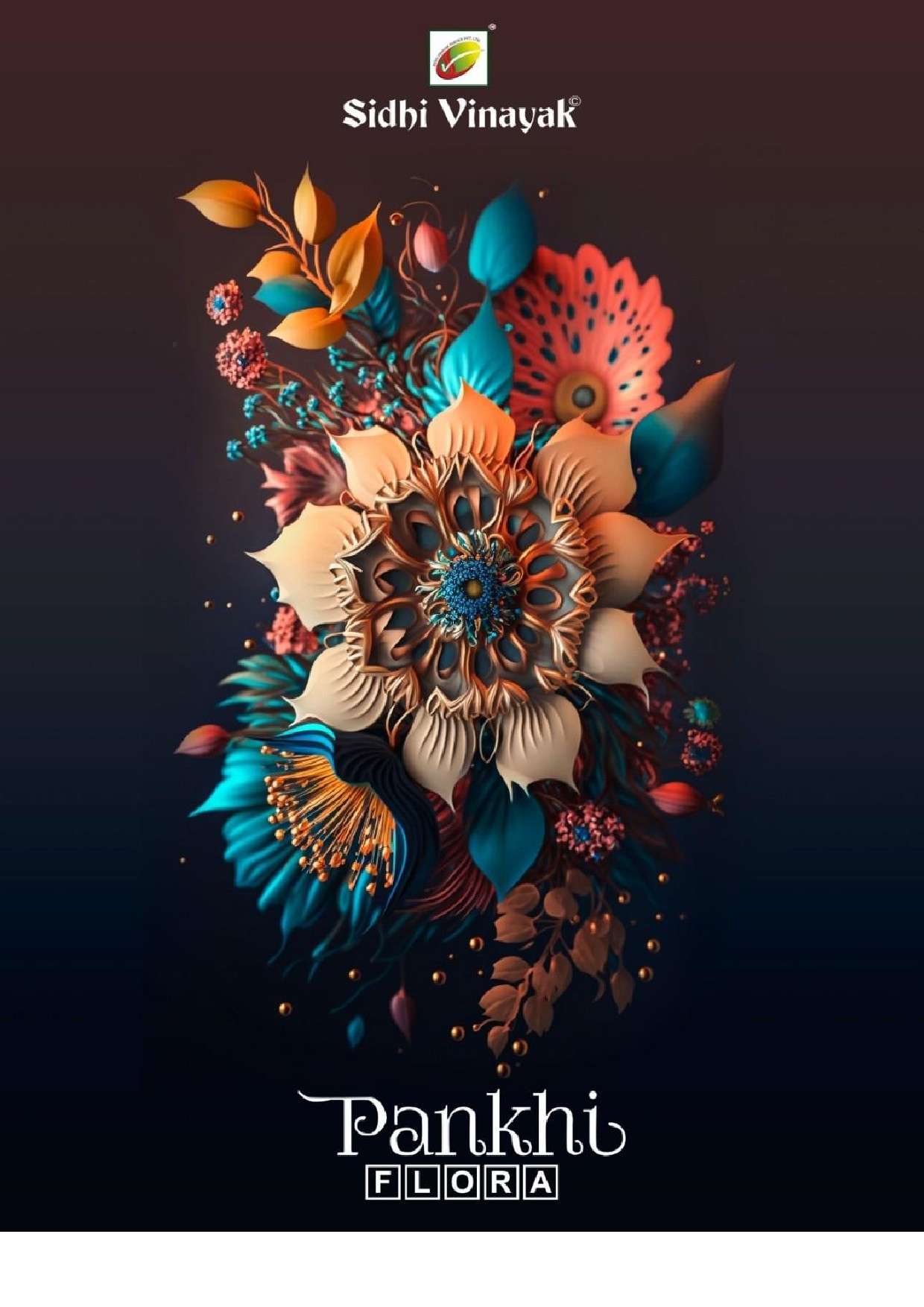 Sidhi Vinayak Pankhi Flora Vol-1 -Dress Material -Wholesale Catalog