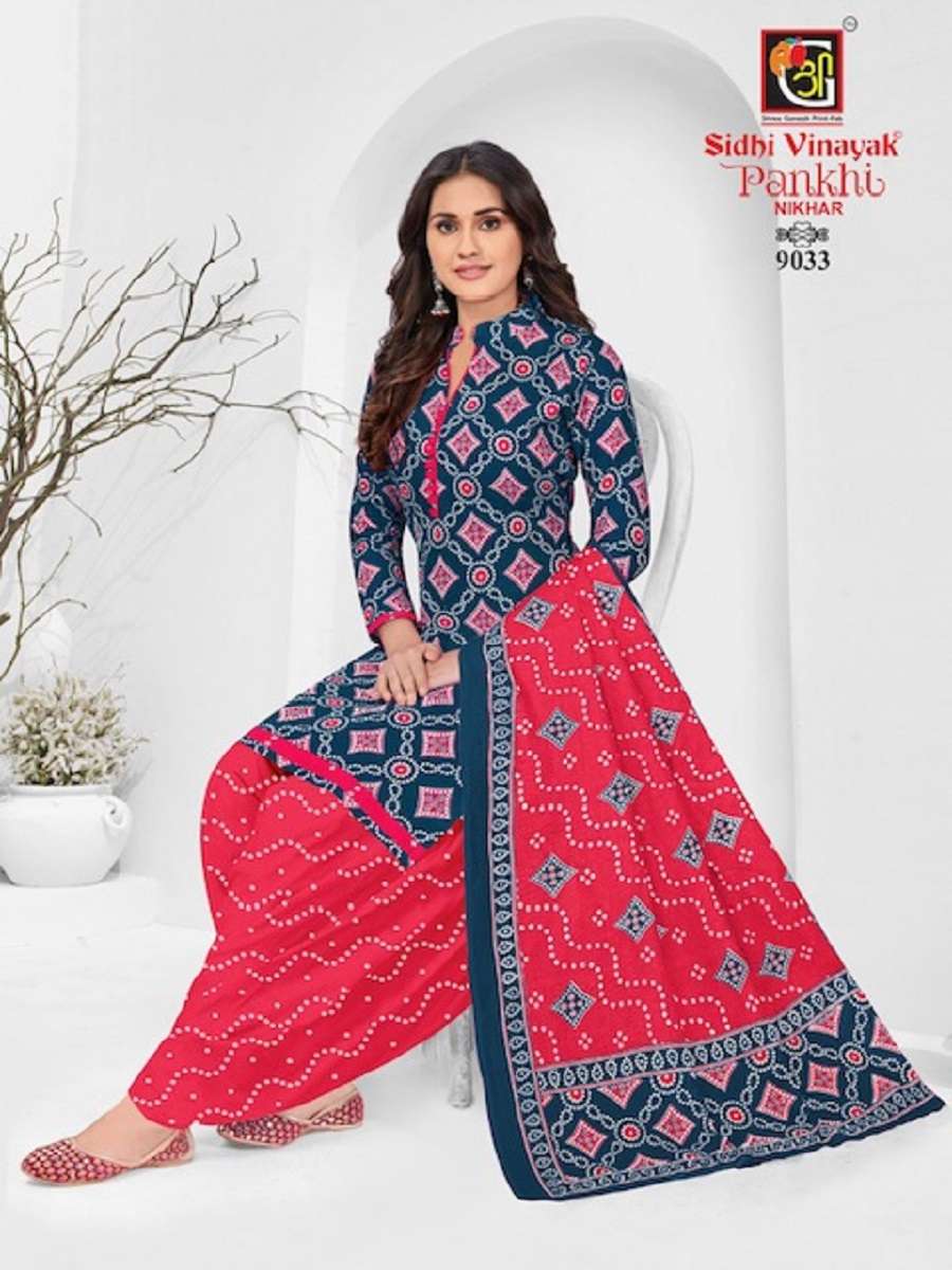 Sidhi Vinayak Pankhi Nikhar Vol-1 -Dress Material -Wholesale Catalog