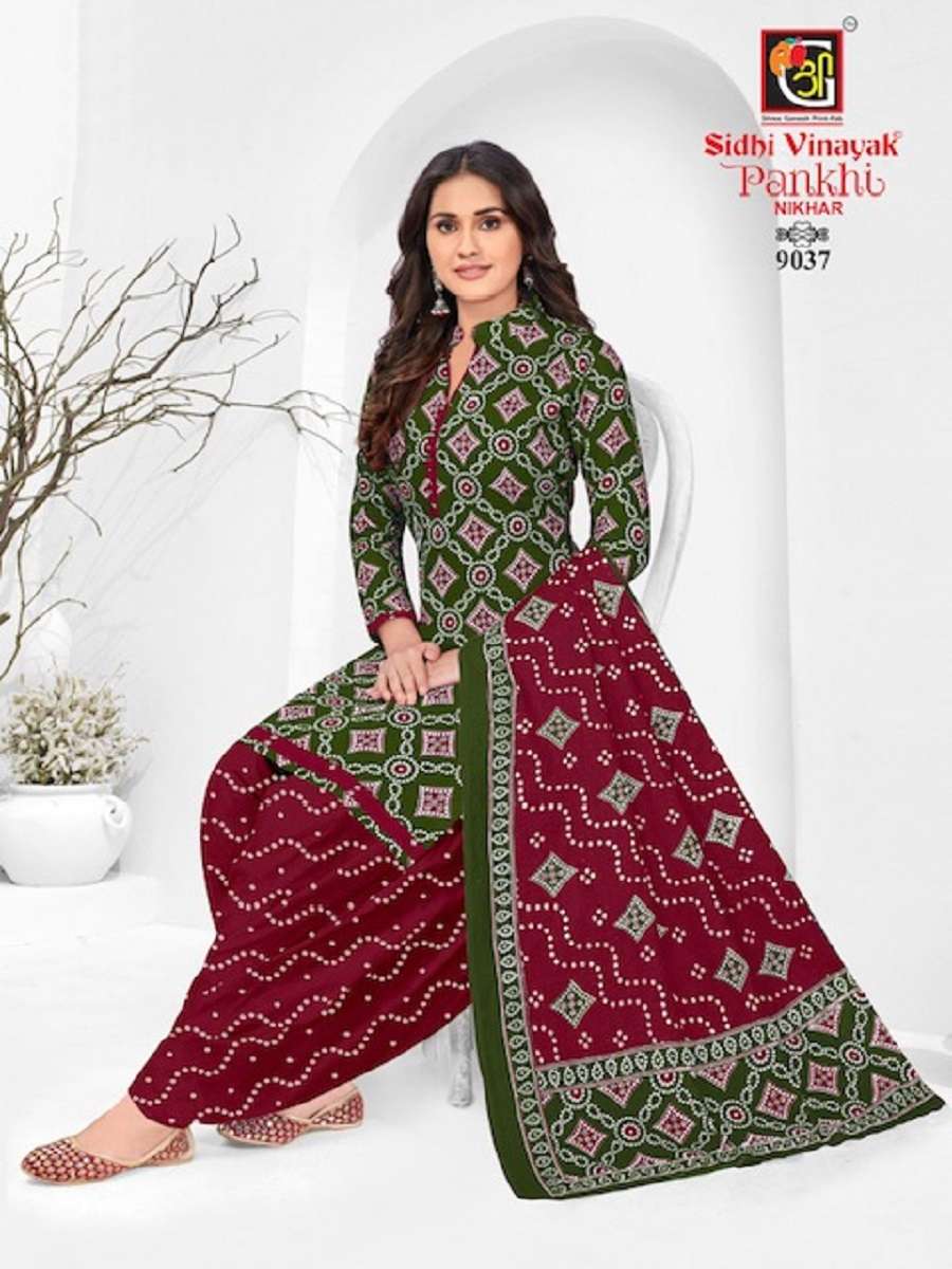 Sidhi Vinayak Pankhi Nikhar Vol-1 -Dress Material -Wholesale Catalog