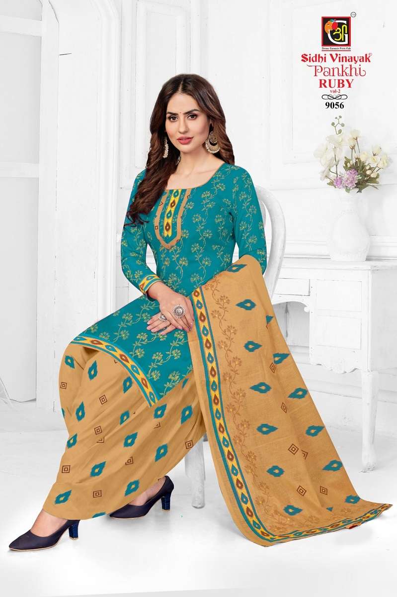 Sidhi Vinayak Pankhi Rubi Vol-2 -Dress Material -Wholesale Catalog