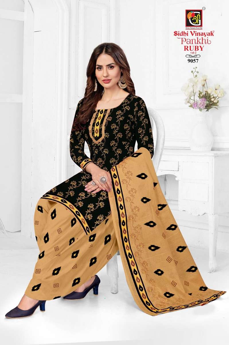 Sidhi Vinayak Pankhi Rubi Vol-2 -Dress Material -Wholesale Catalog