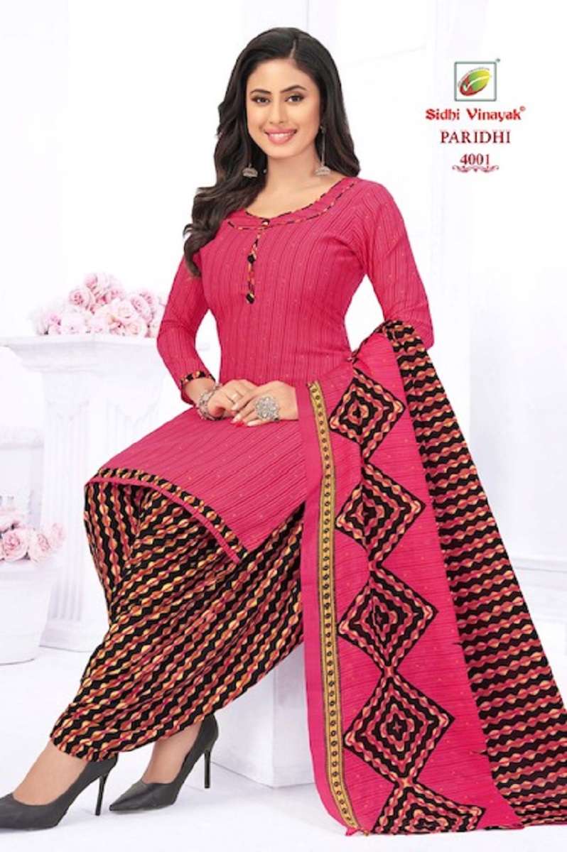 Sidhi Vinayak Paridhi Vol-4 -Dress Material -Wholesale Catalog