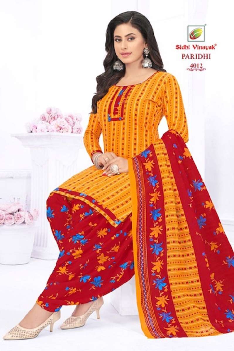 Sidhi Vinayak Paridhi Vol-4 -Dress Material -Wholesale Catalog