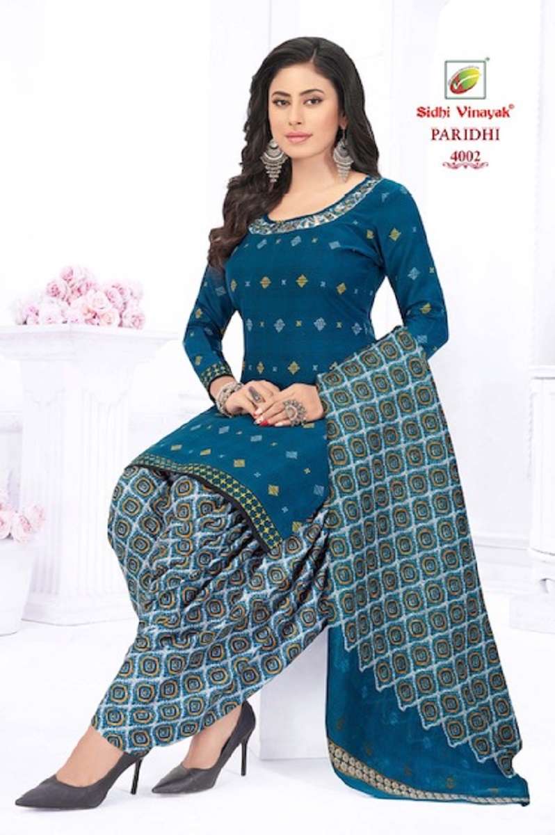 Sidhi Vinayak Paridhi Vol-4 -Dress Material -Wholesale Catalog