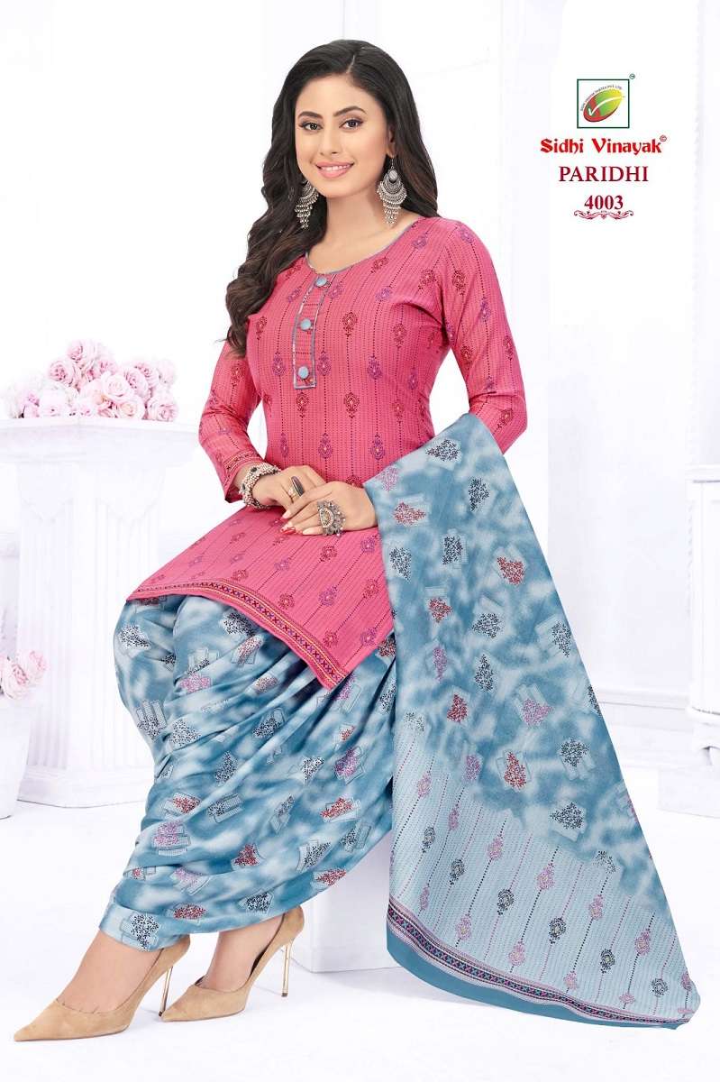 Sidhi Vinayak Paridhi Vol-4 -Dress Material -Wholesale Catalog