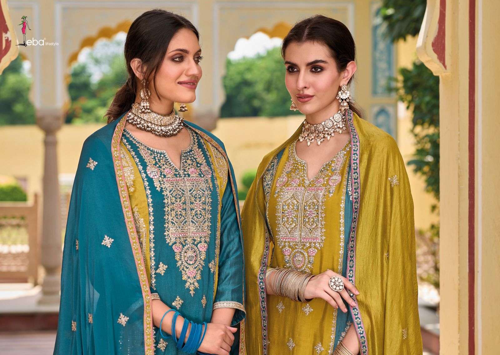 SOPHIA premium silk with  emboidery work Salwar Kameez Wholesale catalog