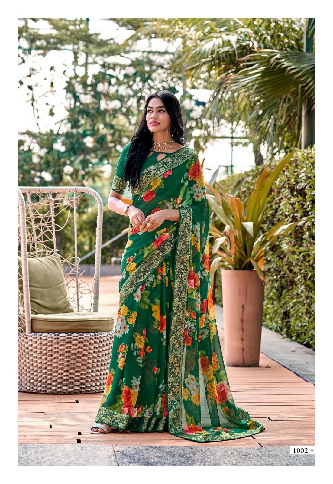 Stavan Fuldani Weightless Casual Saree Wholesale catalog