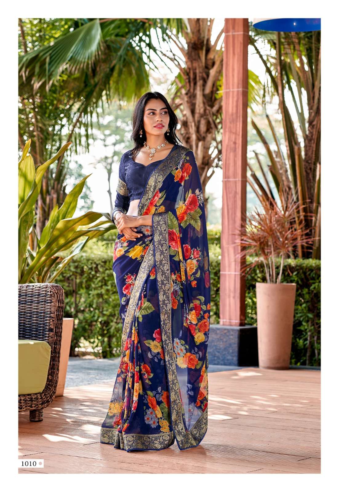 Stavan Fuldani Weightless Casual Saree Wholesale catalog