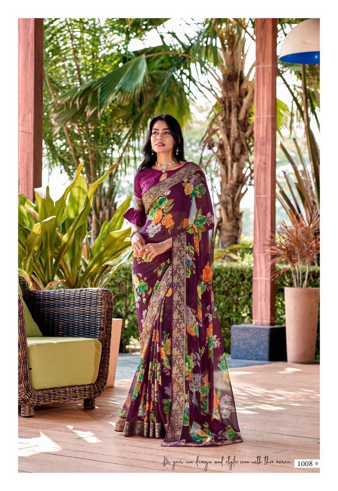 Stavan Fuldani Weightless Casual Saree Wholesale catalog