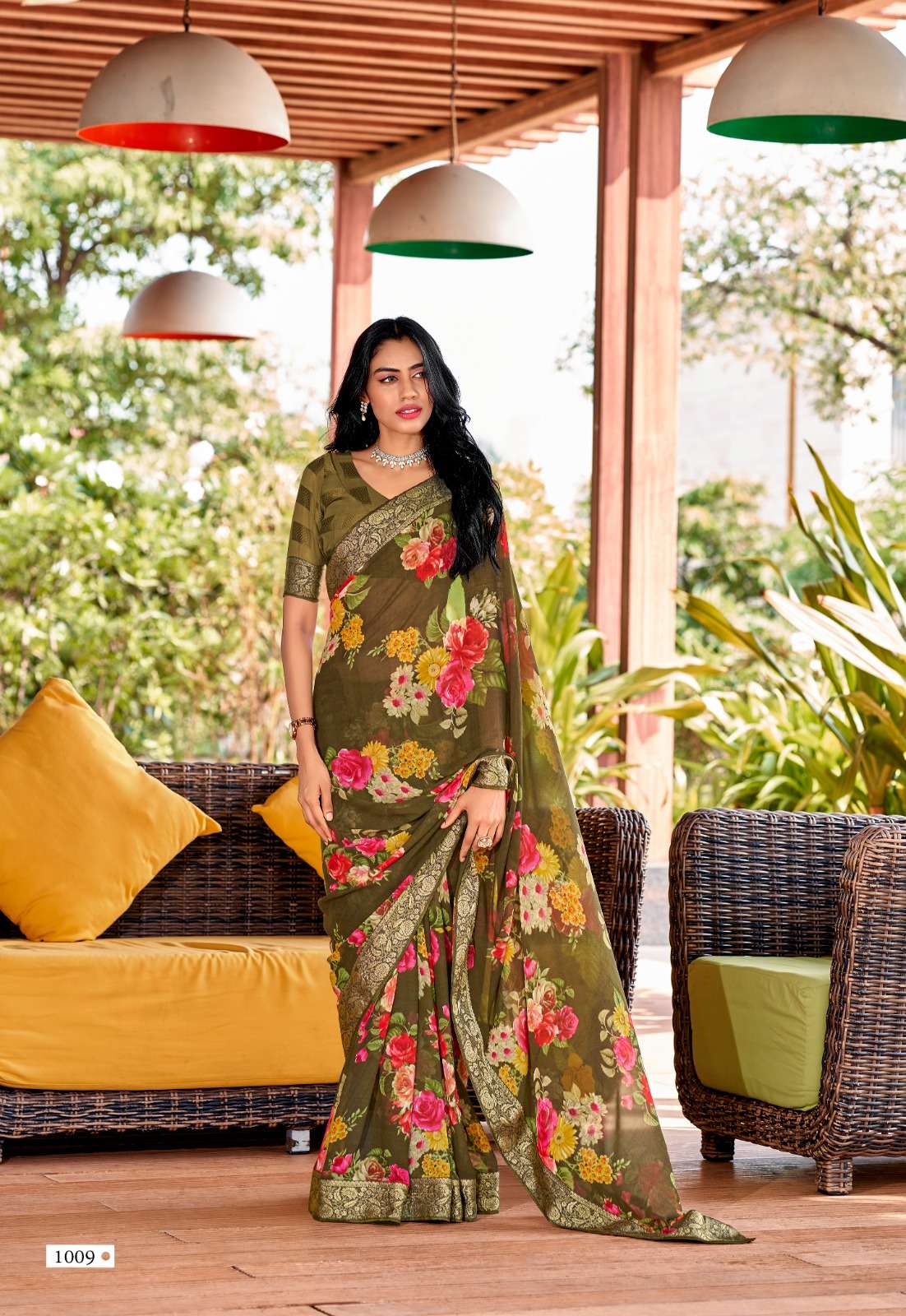 Stavan Fuldani Weightless Casual Saree Wholesale catalog