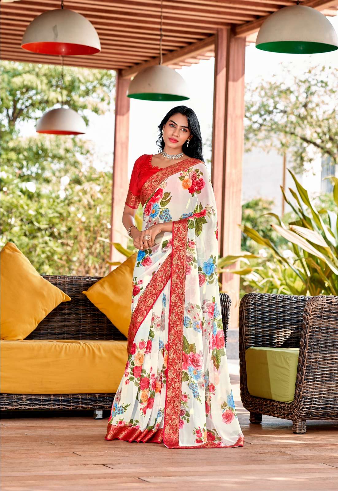 Stavan Fuldani Weightless Casual Saree Wholesale catalog