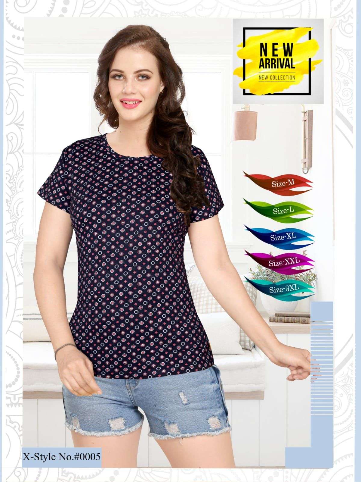 SUMMER SPECIAL VOL.AT05 T-Shirt With Side Cut Wholesale catalog
