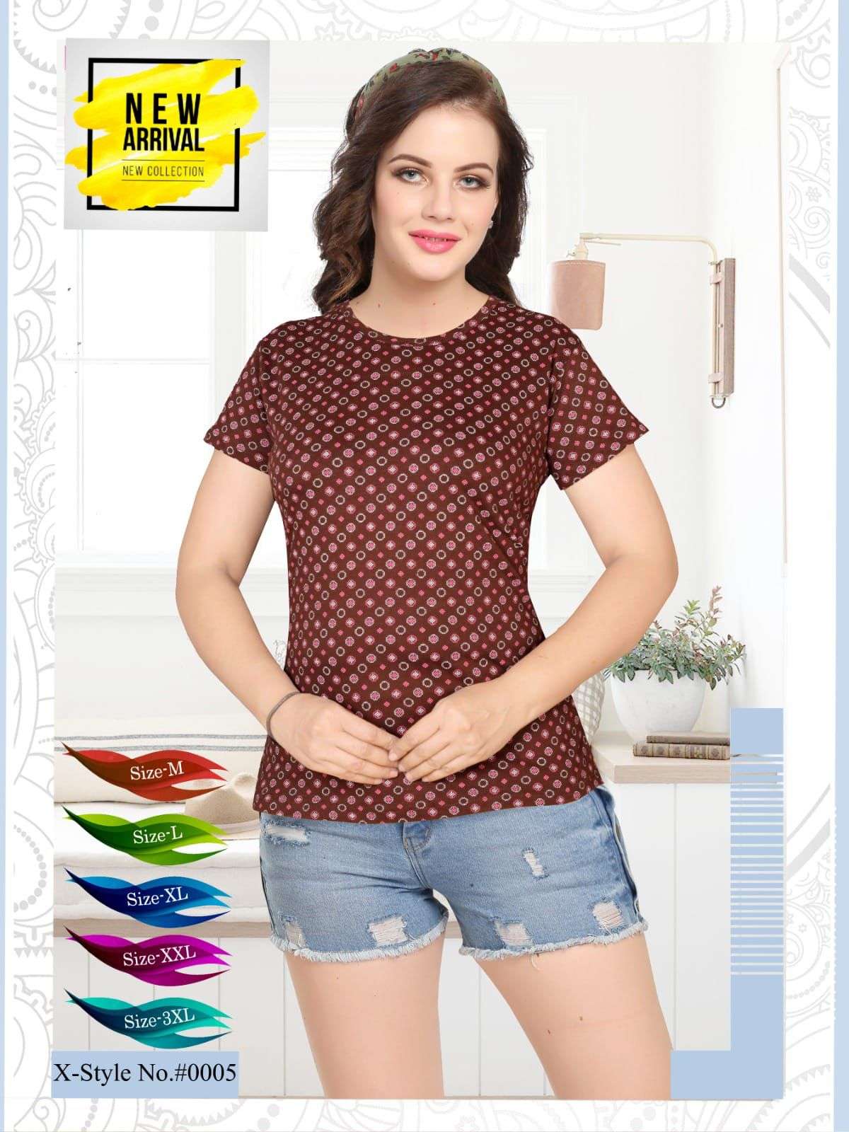 SUMMER SPECIAL VOL.AT05 T-Shirt With Side Cut Wholesale catalog