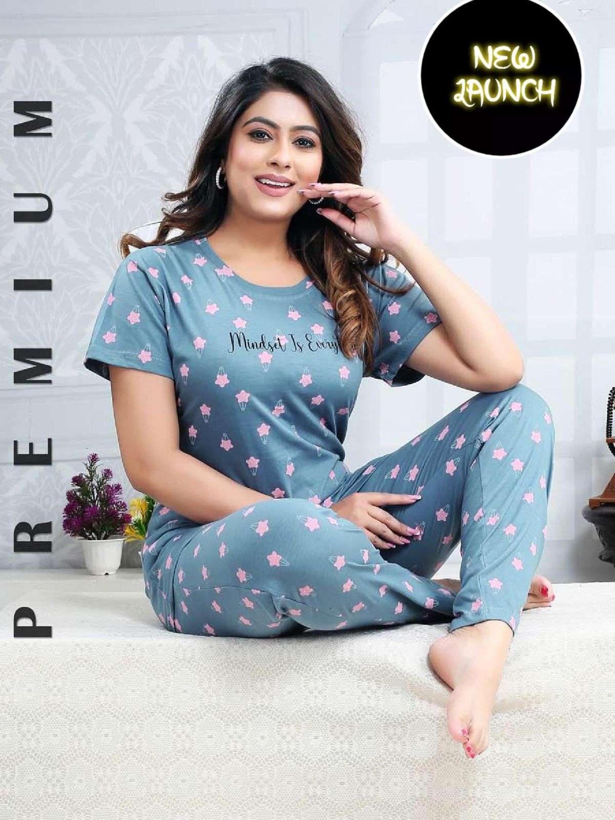 Summer Special Vol D504 Fancy Printed Night Suits Wholesale catalog
