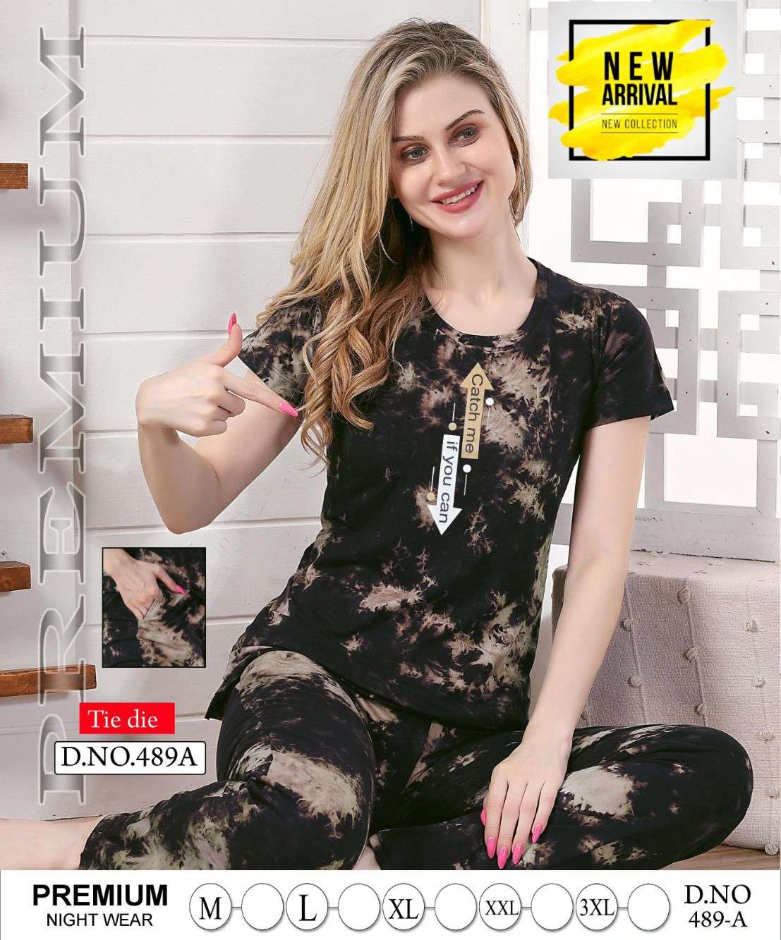 Summer Special Vol Pc489 Shinker Printed Night Suits Wholesale catalog