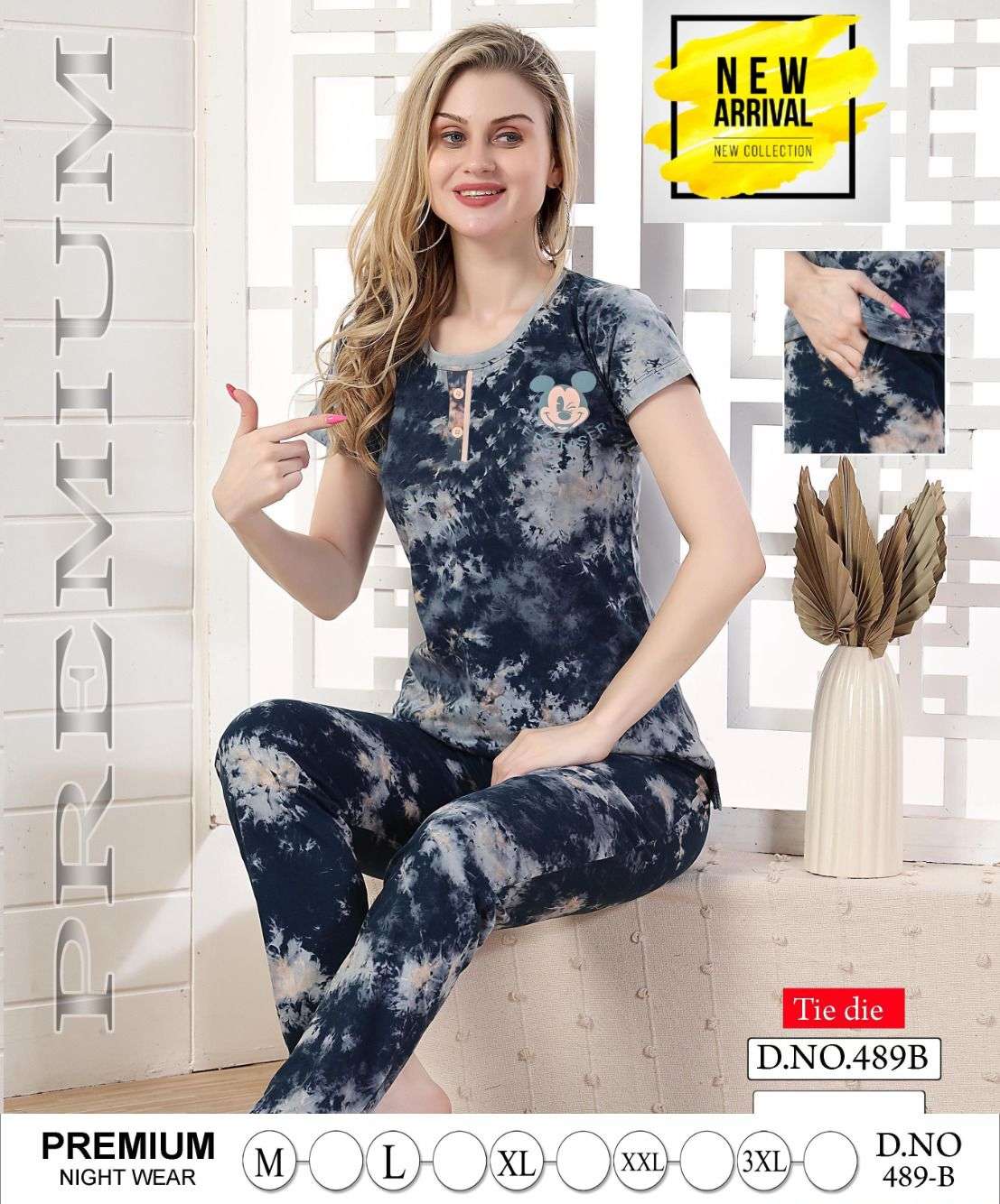 Summer Special Vol Pc489 Shinker Printed Night Suits Wholesale catalog