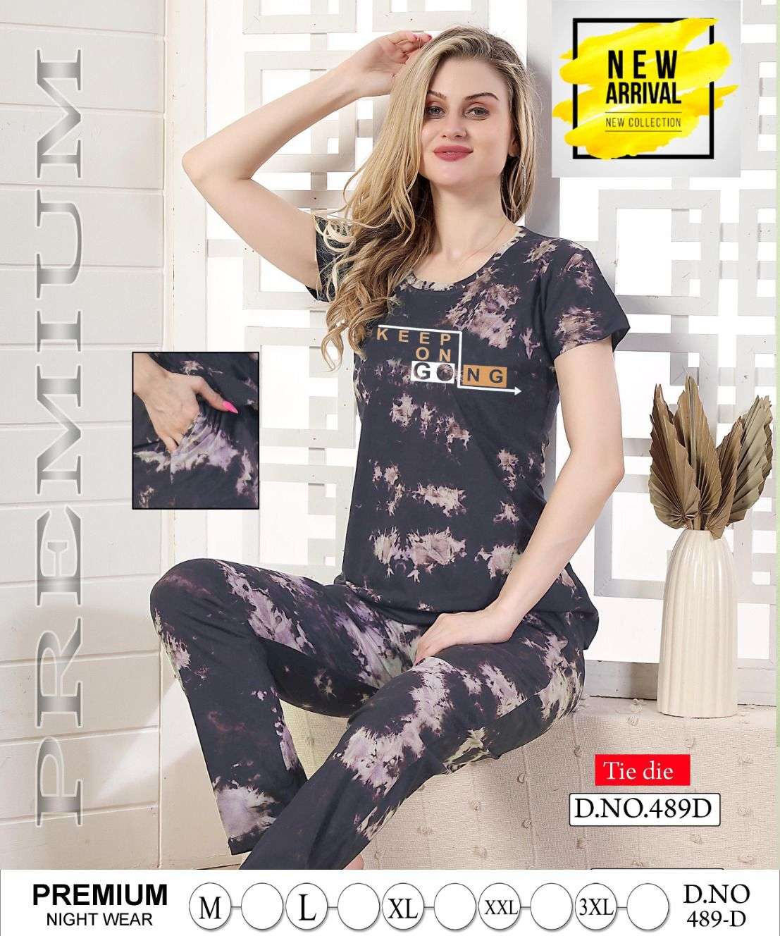 Summer Special Vol Pc489 Shinker Printed Night Suits Wholesale catalog