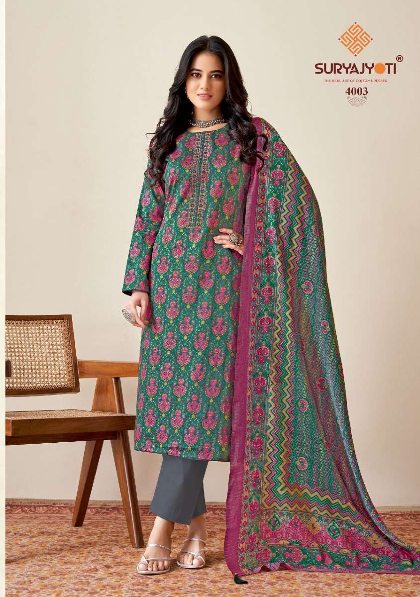 Suryajyoti Kalki Vol-4 – Dress Material -Wholesale Catalog