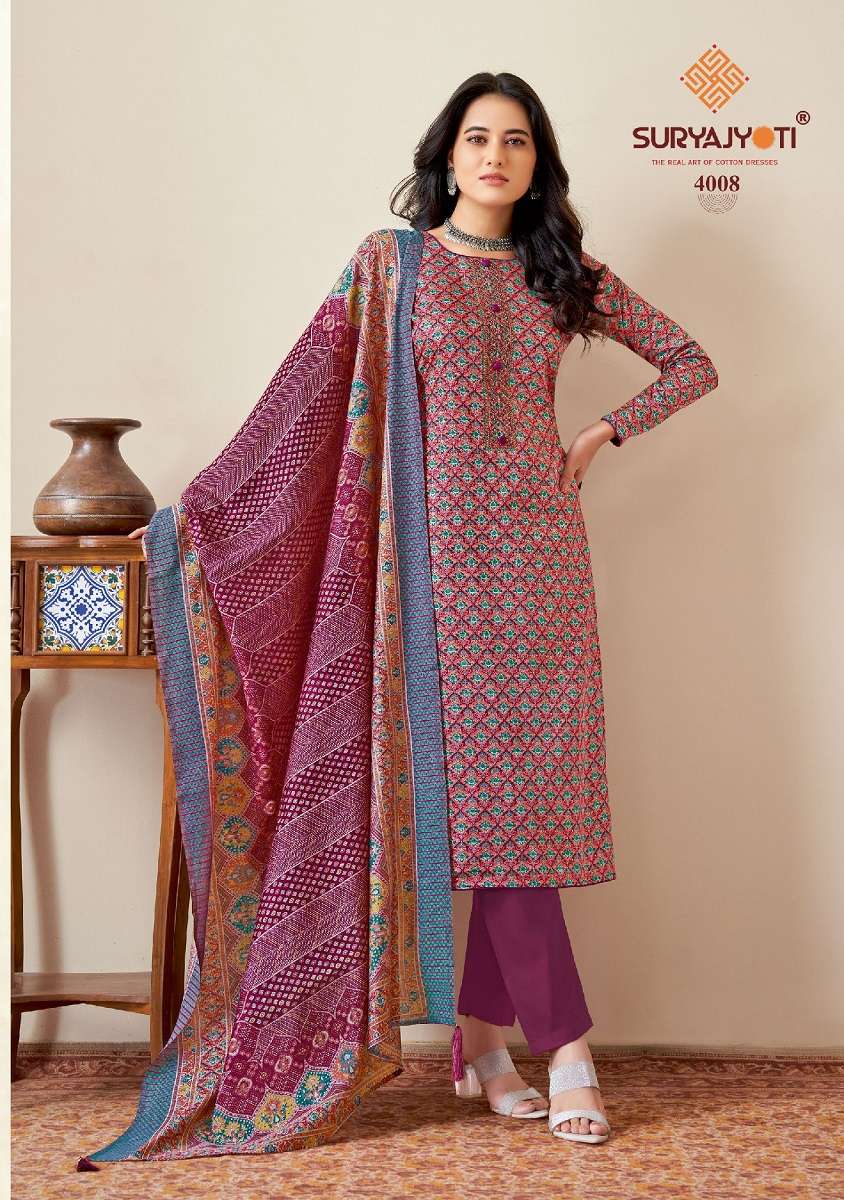 Suryajyoti Kalki Vol-4 – Dress Material -Wholesale Catalog
