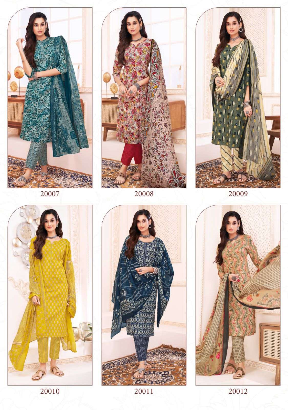 SURYAJYOTI POSHAK VOL-2 Kurti Wholesale catalog