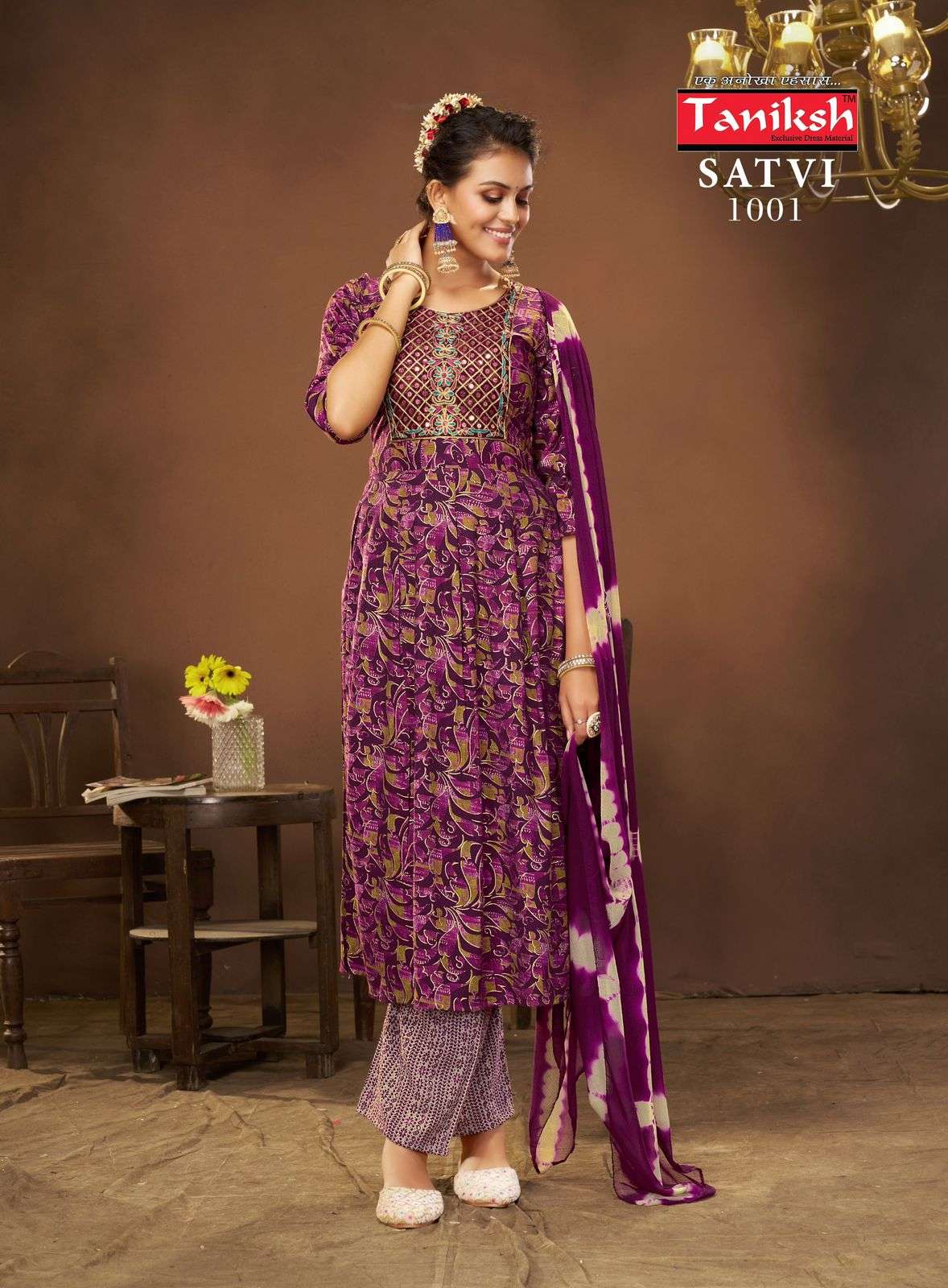 TANIKSH SATVI vol - 1 Kurti Wholesale catalog
