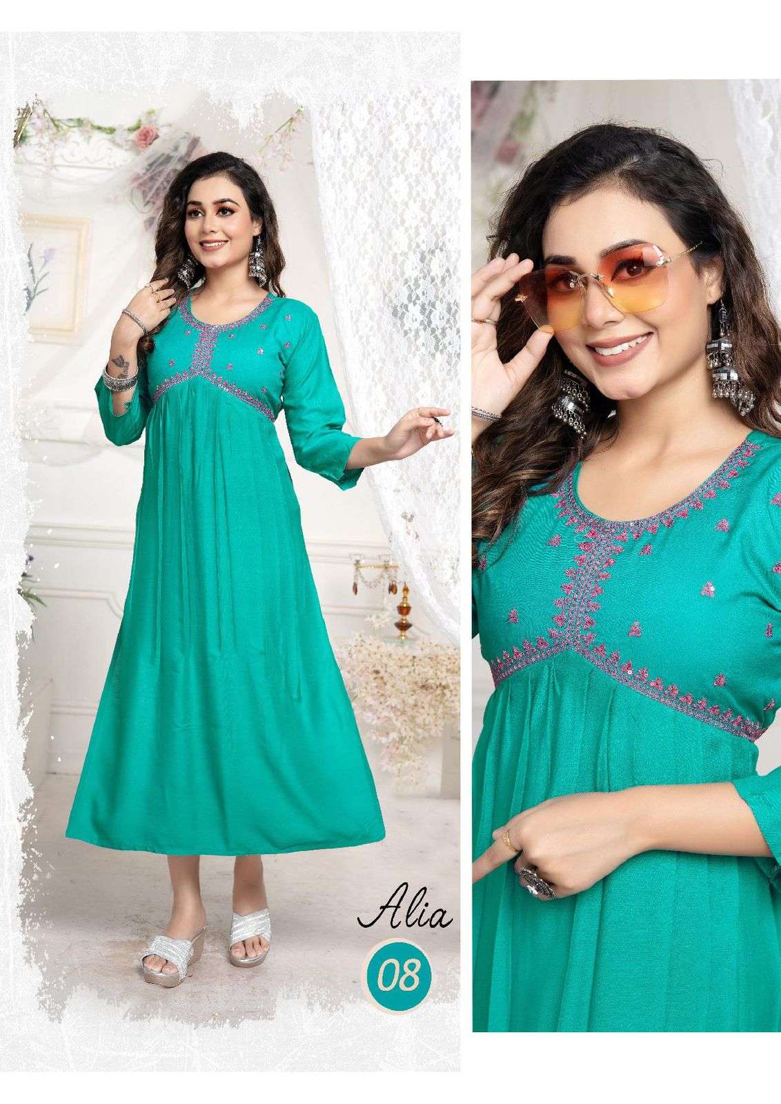 TRENDY ALIA Cut Kurti Wholesale catalog