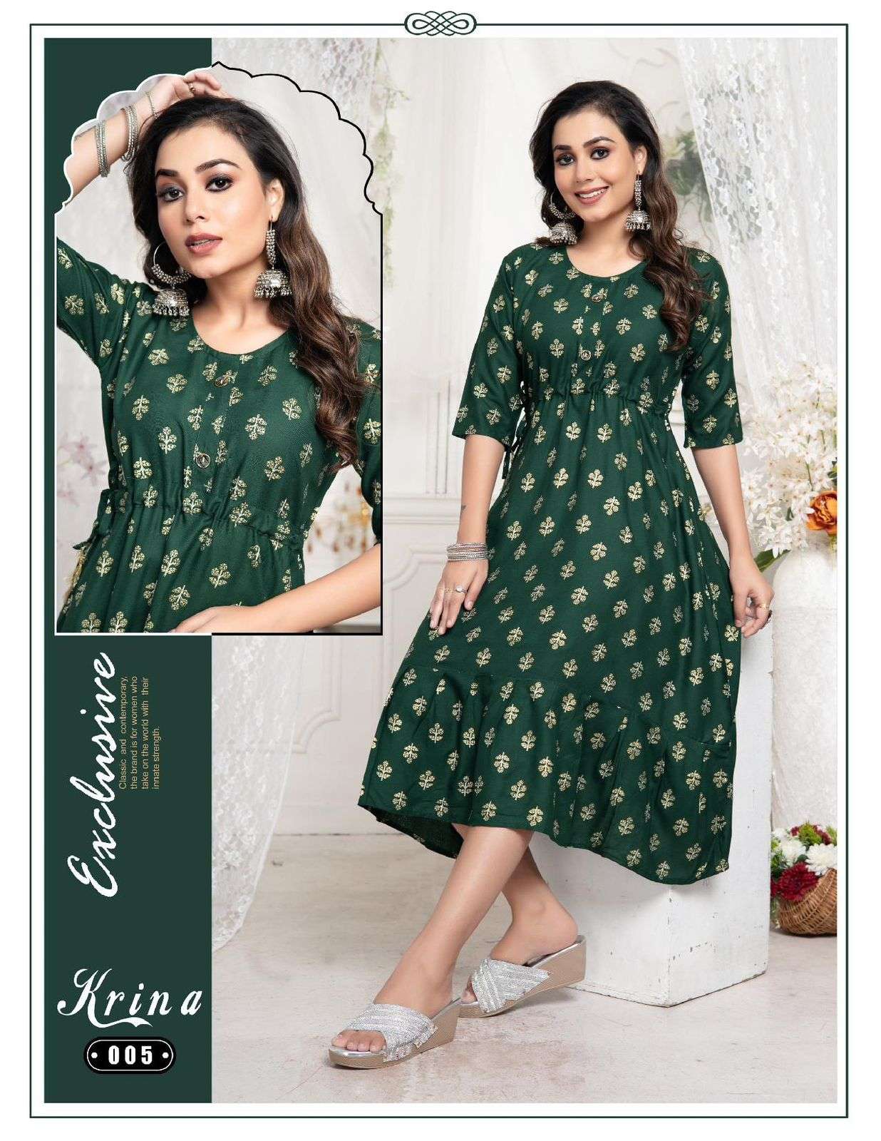 TRENDY KRINA VOL.1 Kurti Wholesale catalog