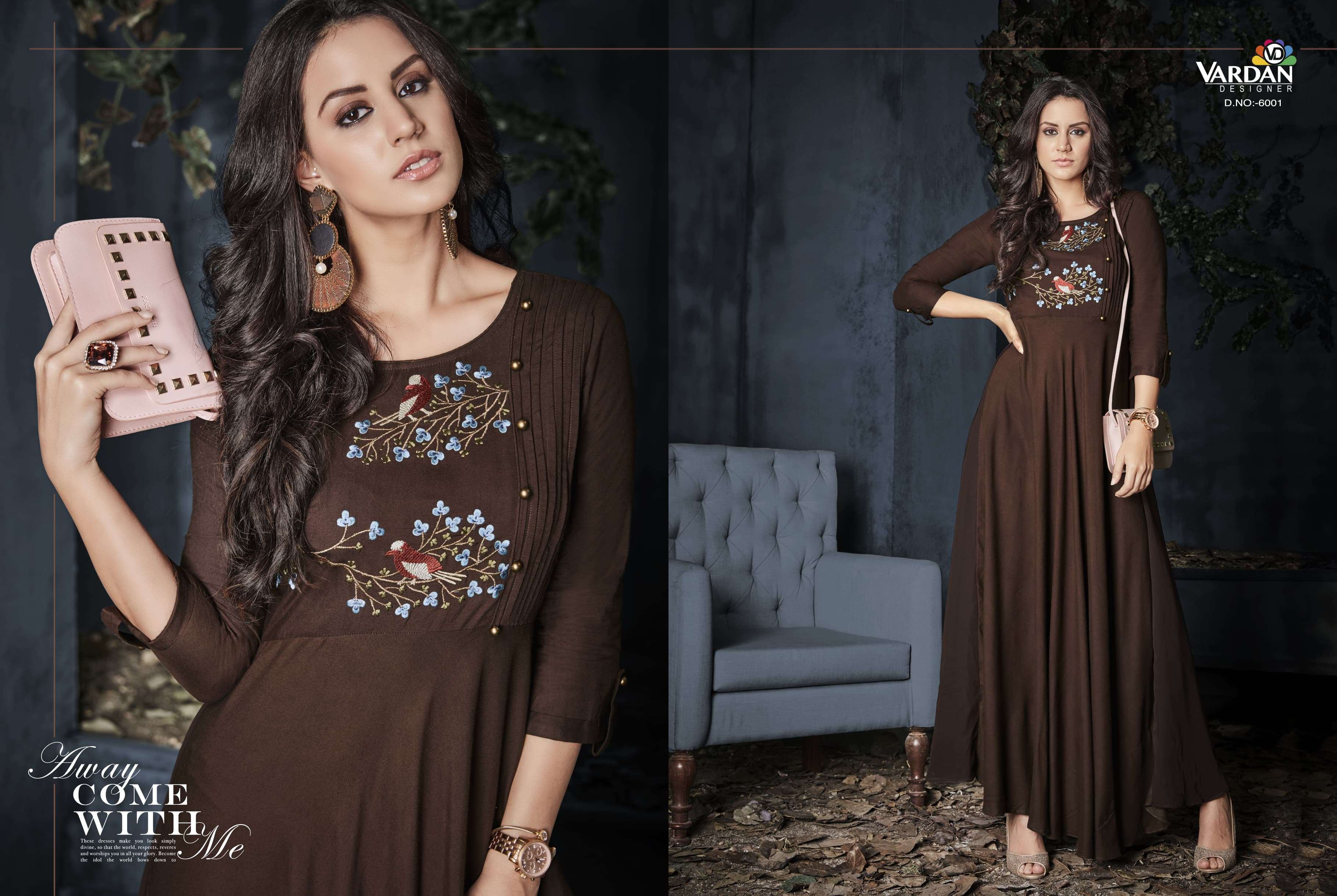 Vardan Designer Gulnaz Vol- 1 Kurti Wholesale catalog