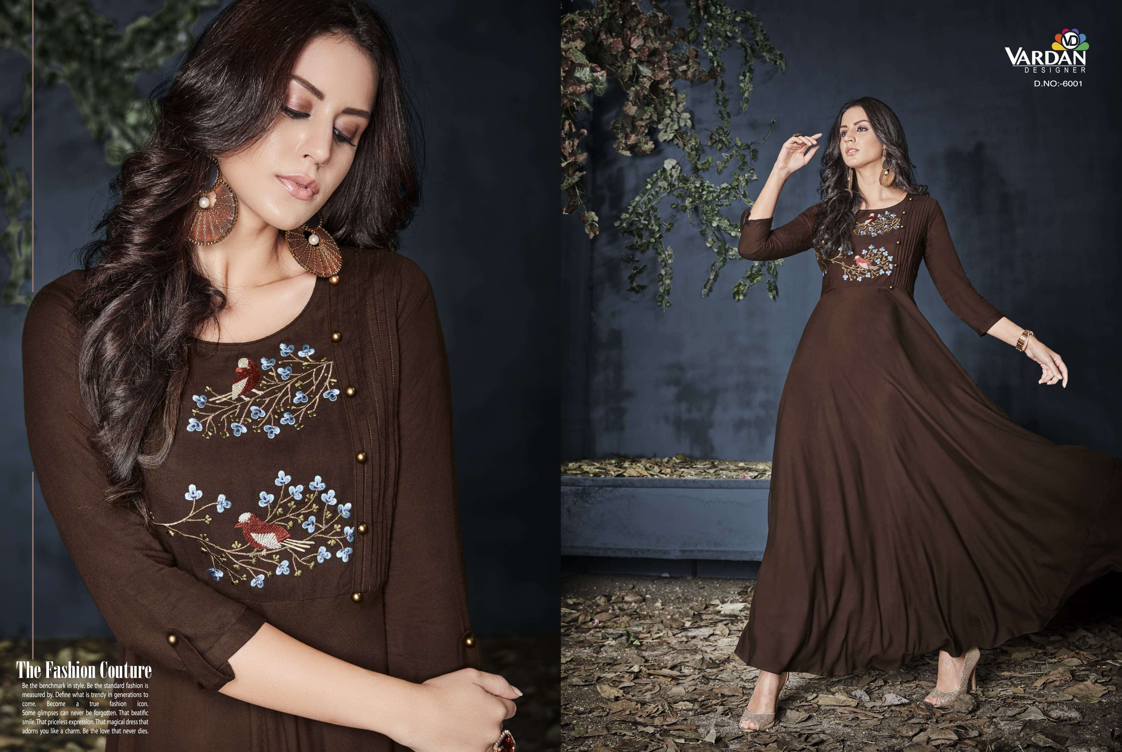 Vardan Designer Gulnaz Vol- 1 Kurti Wholesale catalog