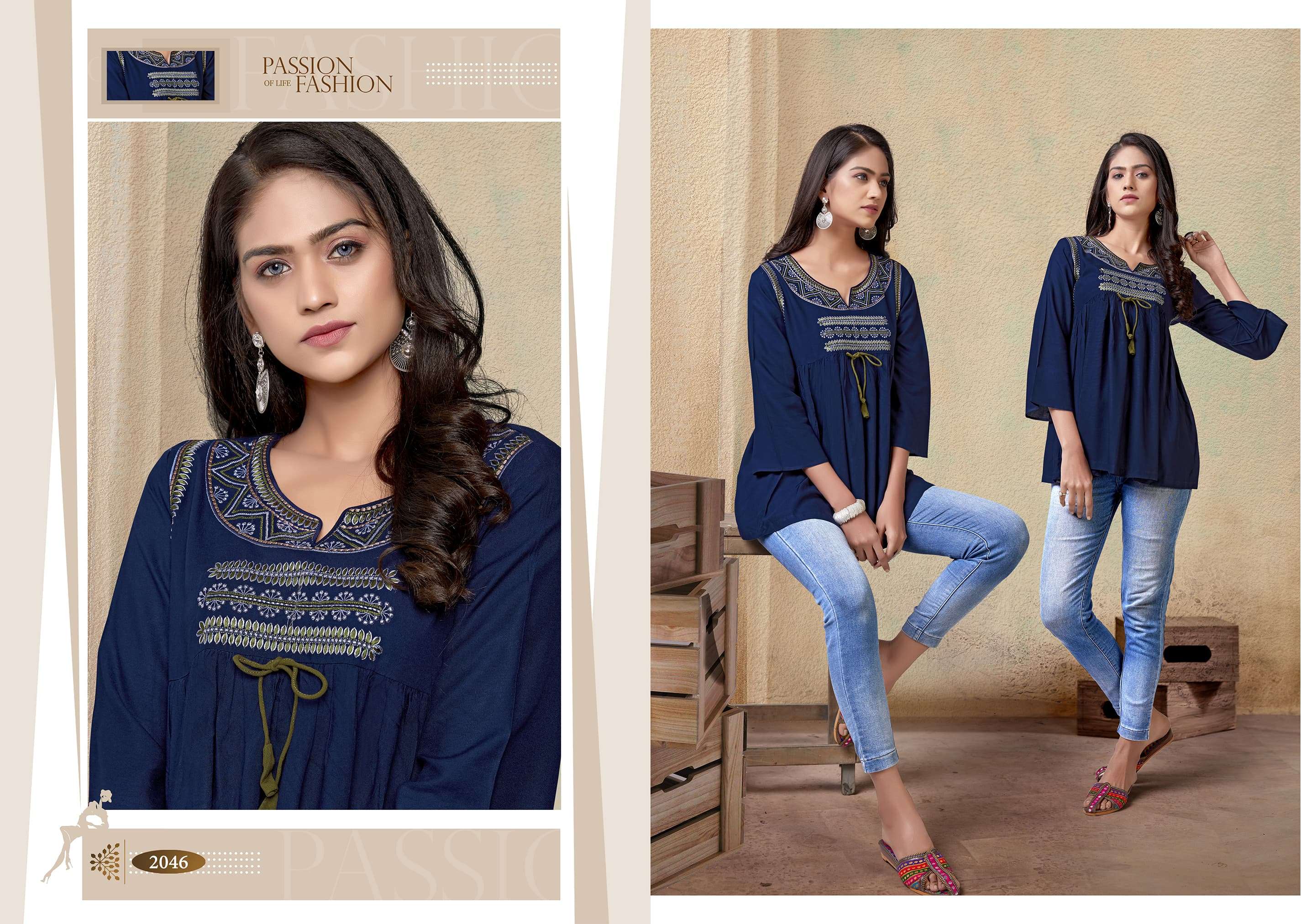 Vardan Designer Nora- Vol-1 Kurti Wholesale catalog