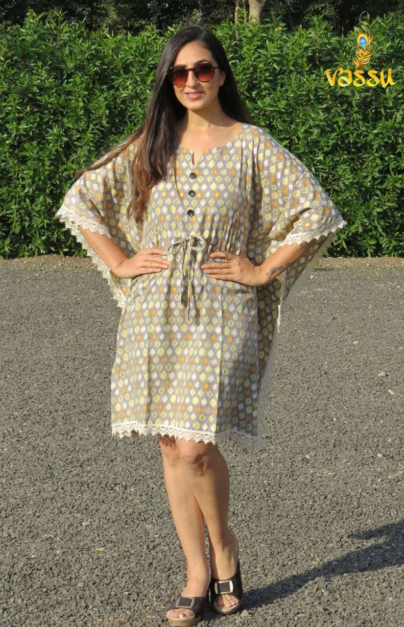 Vassu Kaftan kurti Wholesale catalog 