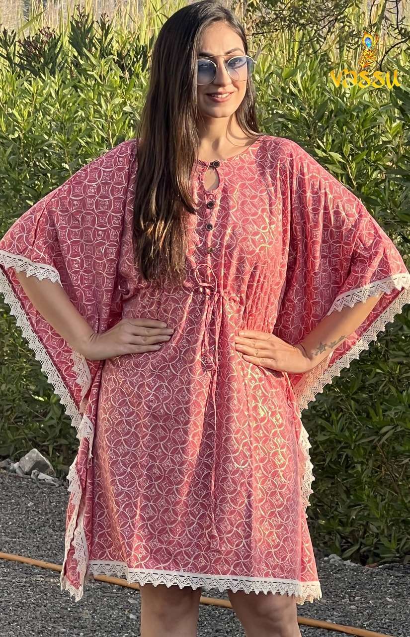Vassu Kaftan kurti Wholesale catalog 
