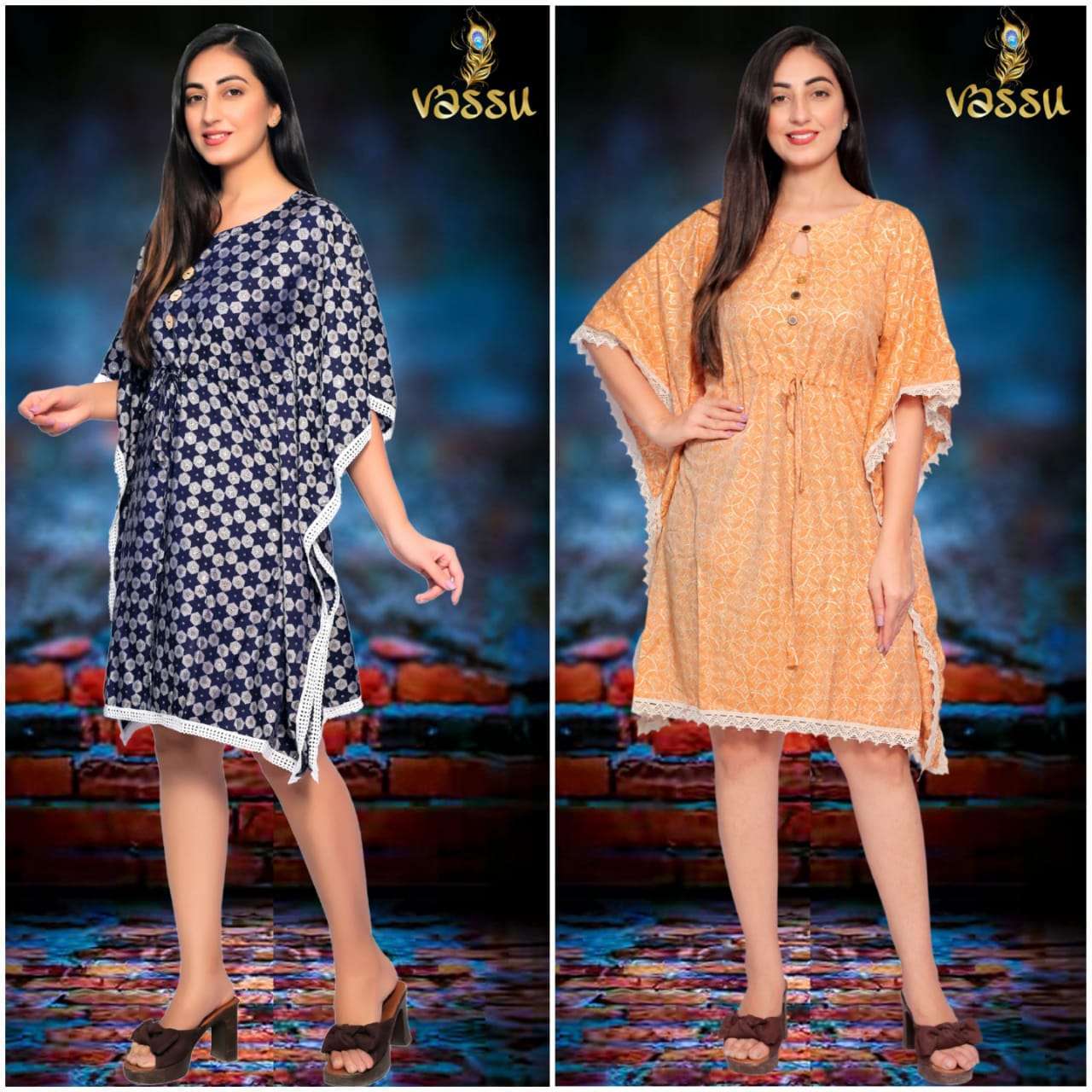 Vassu Kaftan kurti Wholesale catalog 
