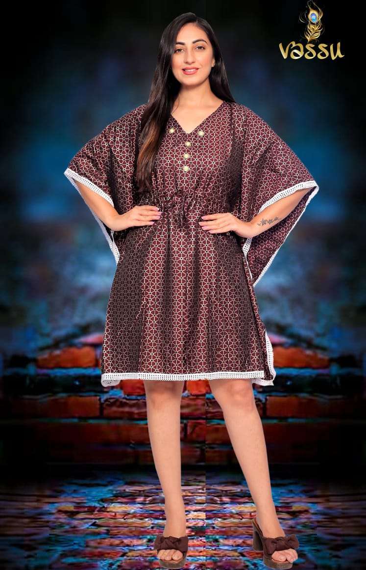 Vassu Kaftan kurti Wholesale catalog 