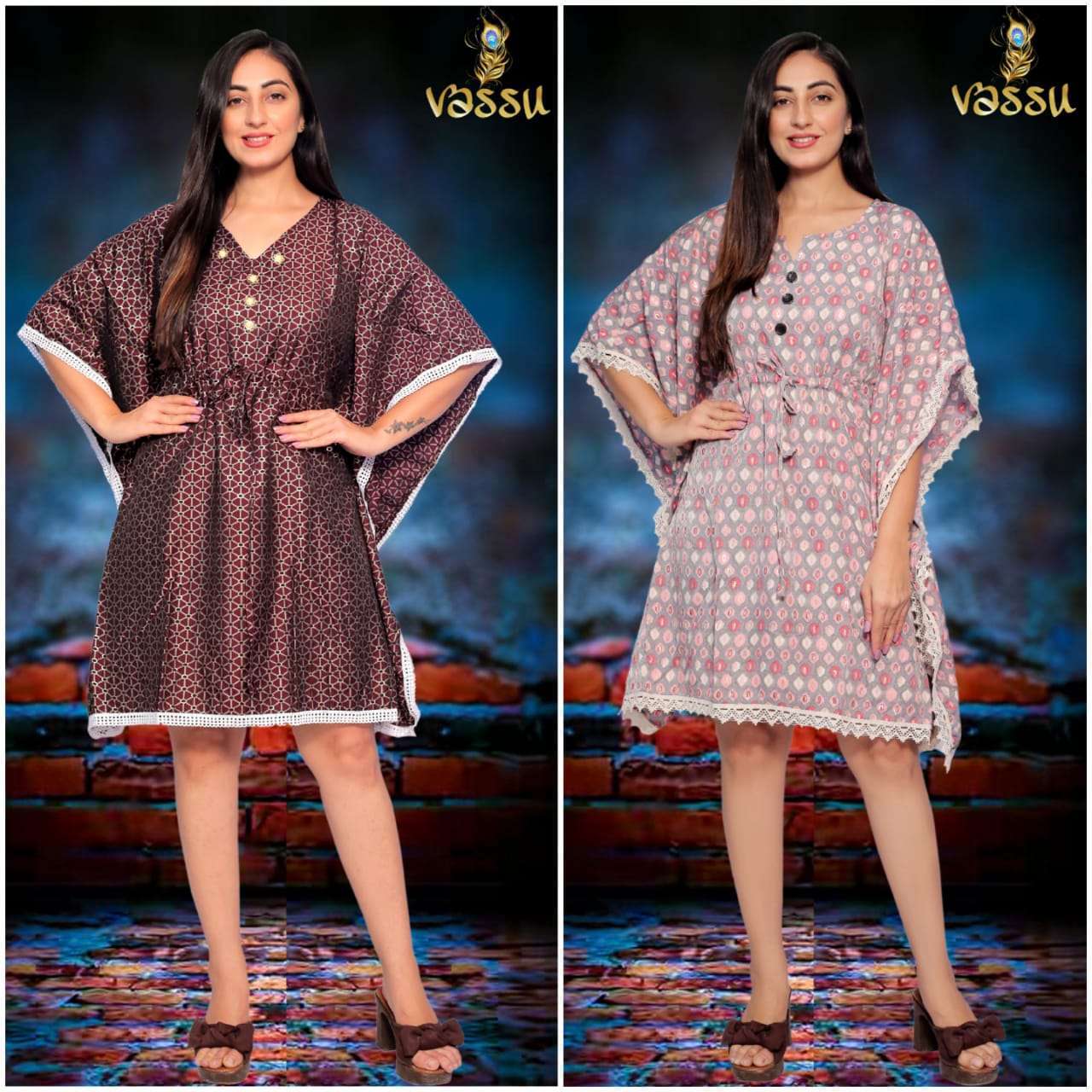 Vassu Kaftan kurti Wholesale catalog 