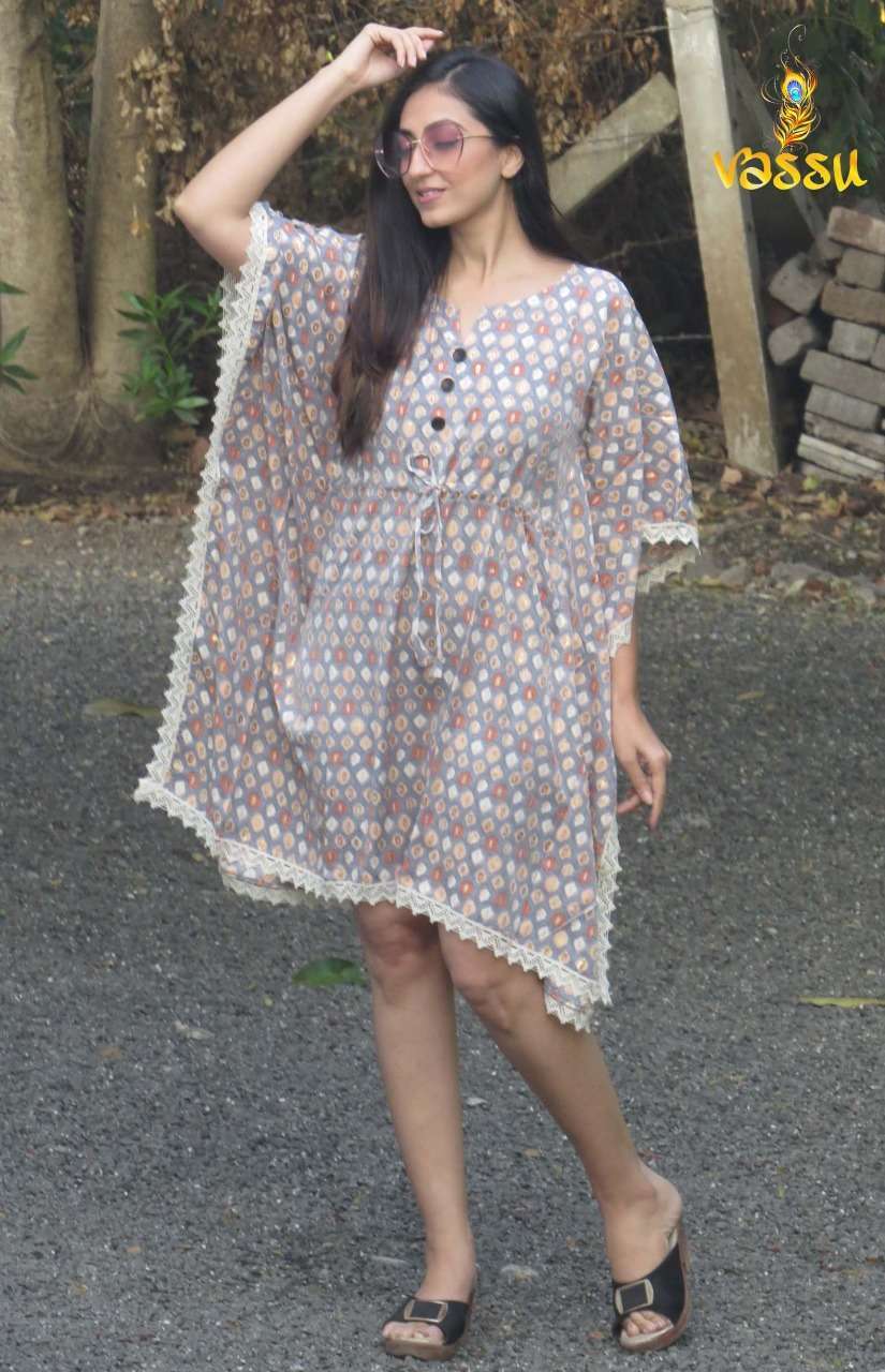 Vassu Kaftan kurti Wholesale catalog 