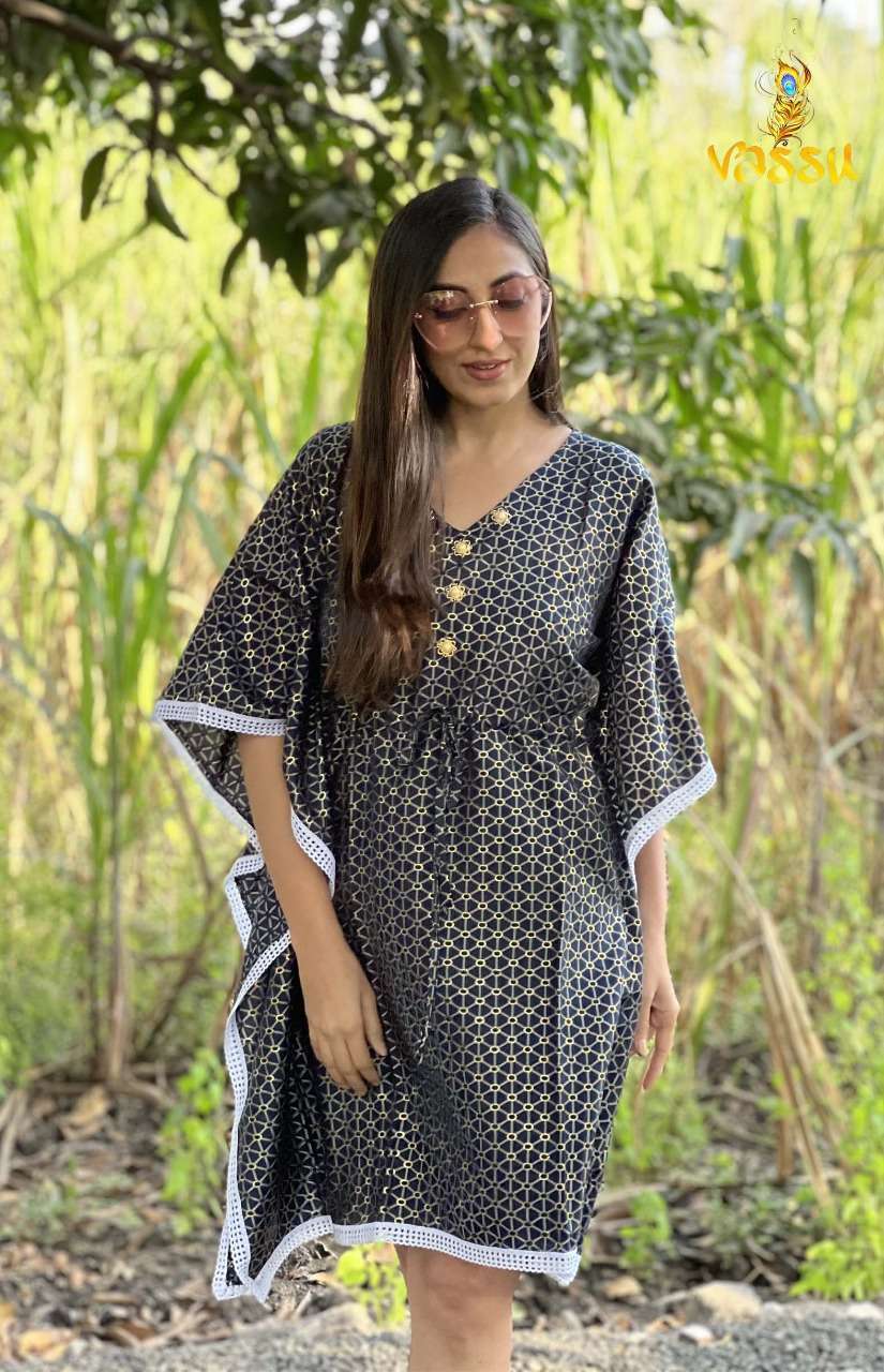 Vassu Kaftan kurti Wholesale catalog 