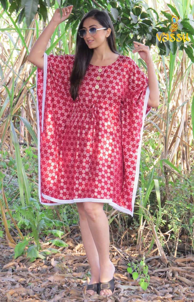 Vassu Kaftan kurti Wholesale catalog 