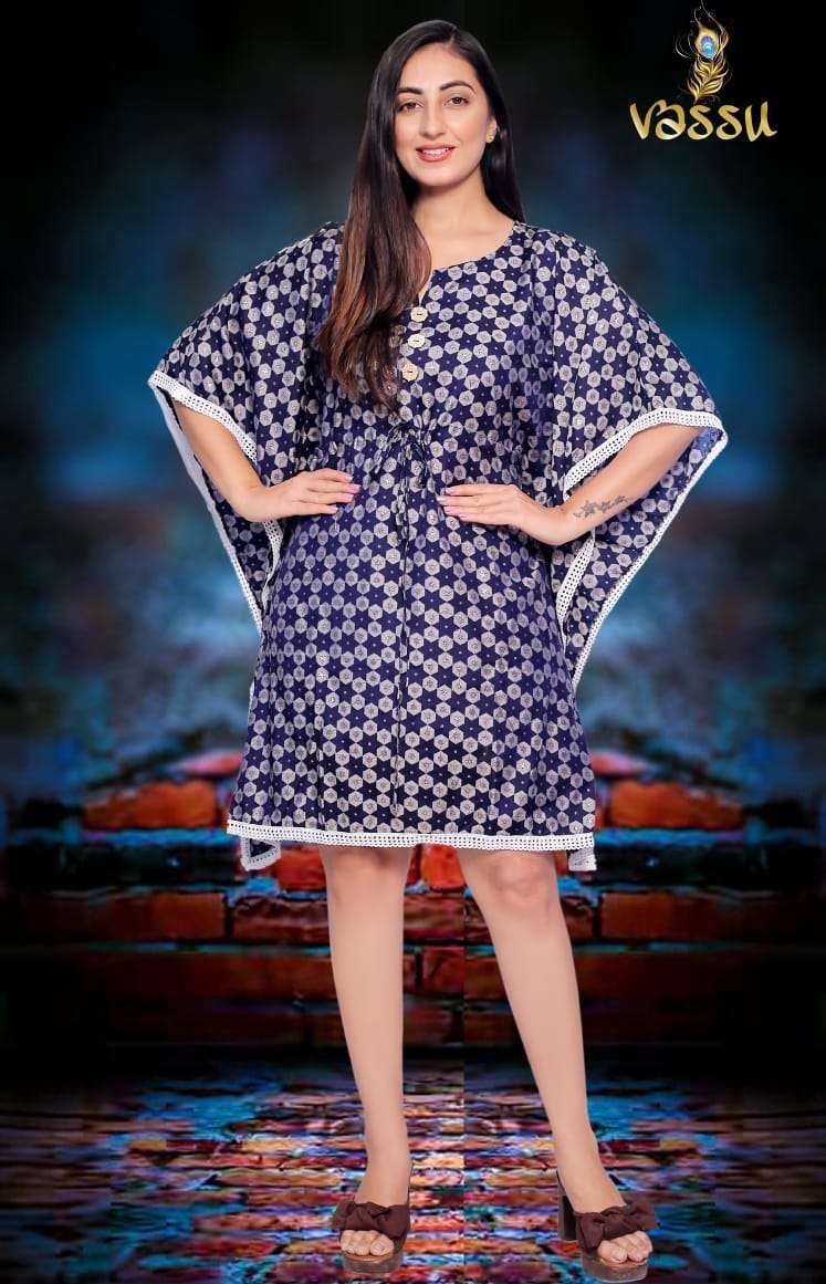 Vassu Kaftan kurti Wholesale catalog 