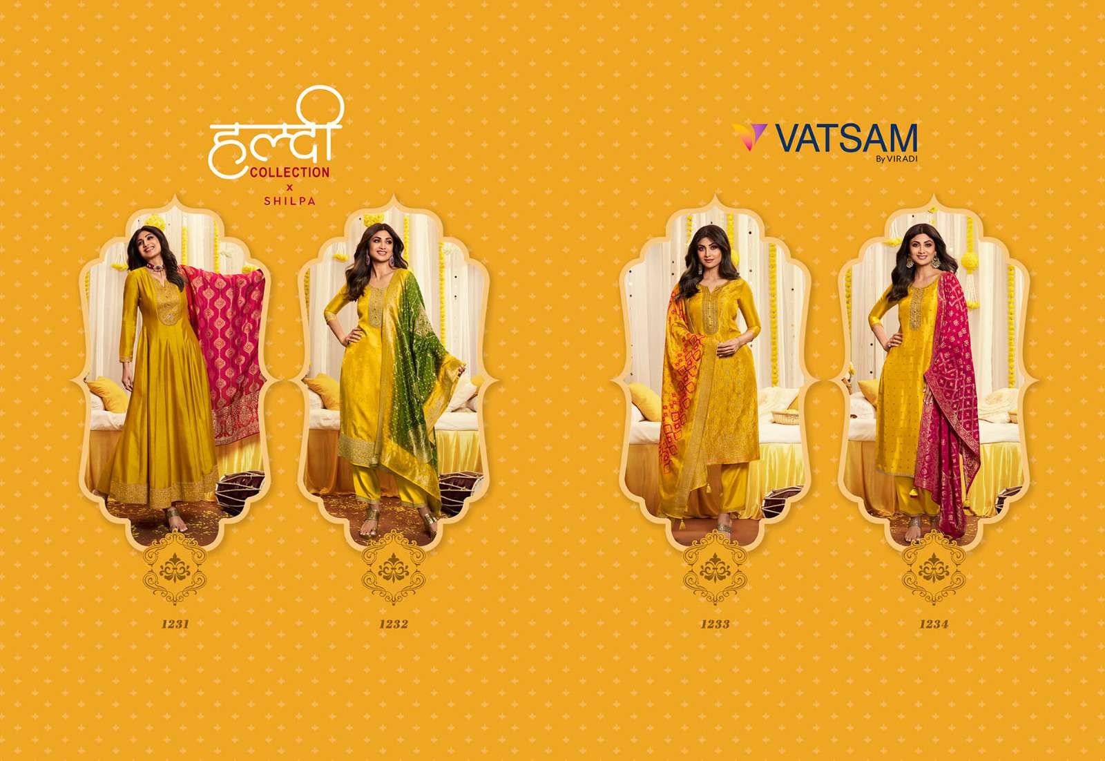 Vatsam Haldi Festive Wear Ready Made Designer Wholesale catalog
