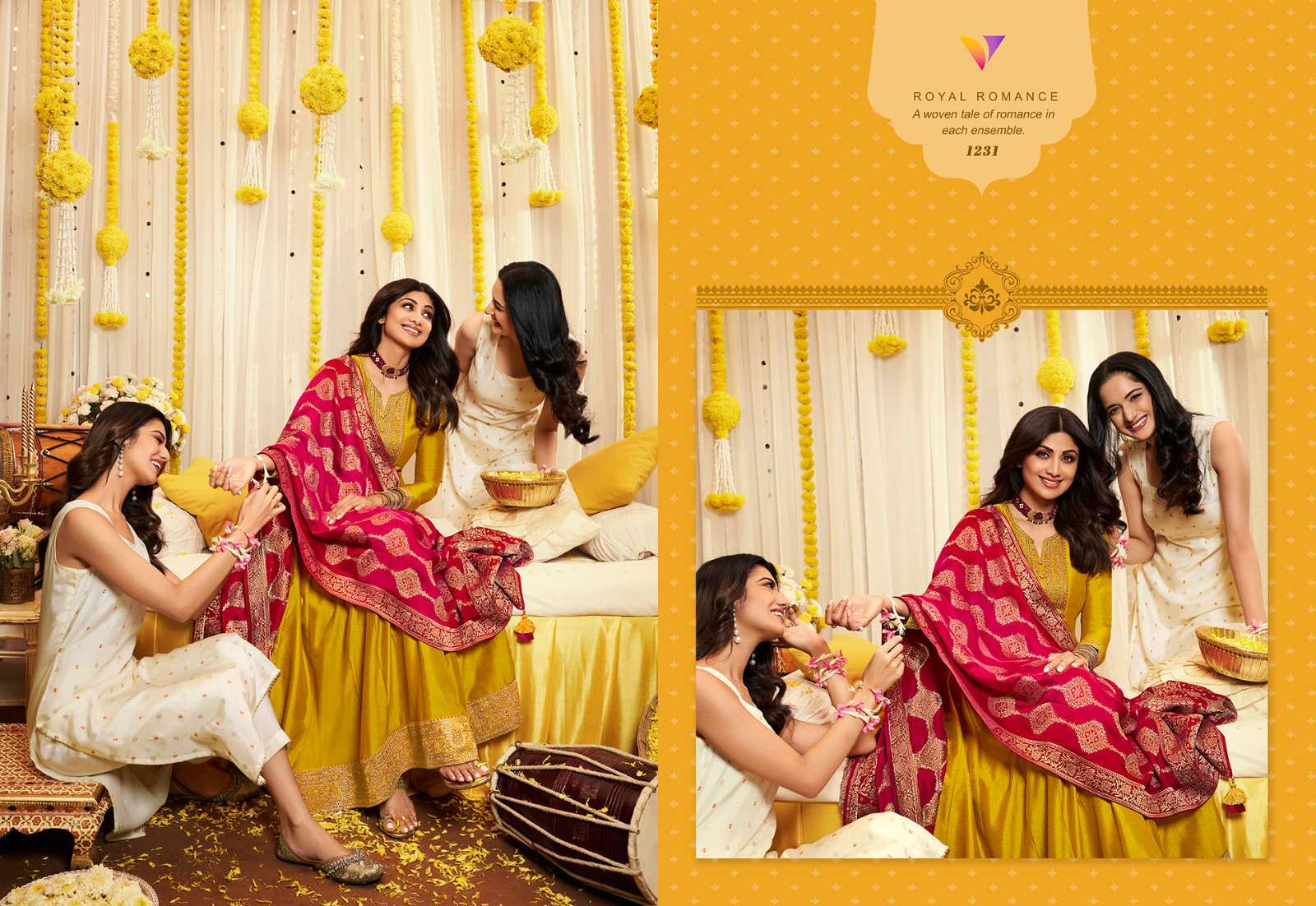 Vatsam Haldi Festive Wear Ready Made Designer Wholesale catalog