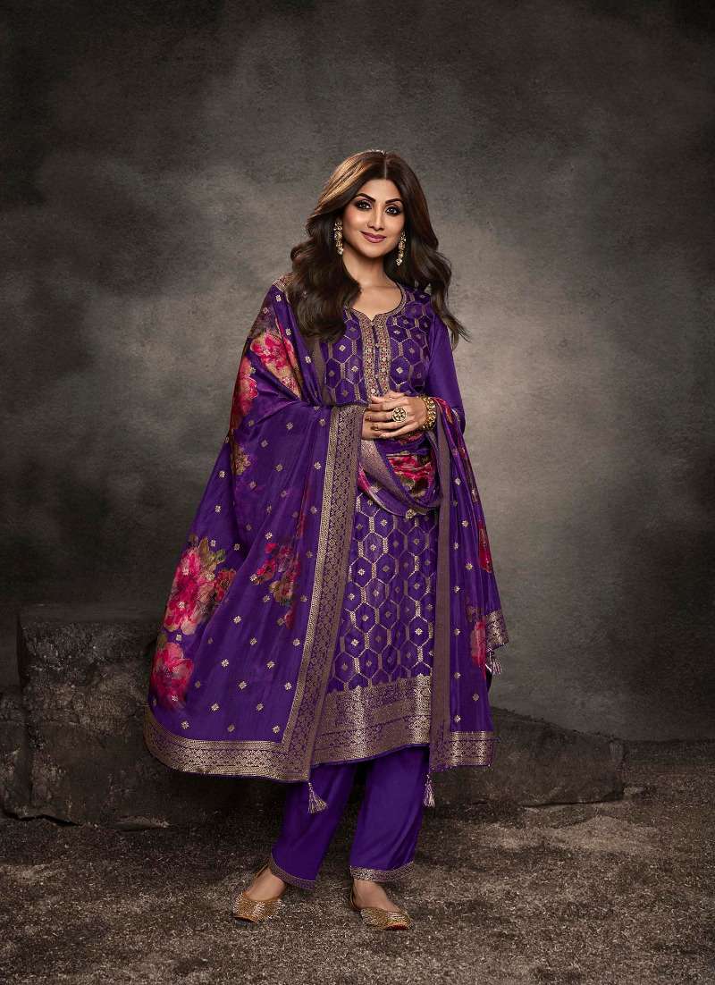 Vatsam Shilpa Vol 11 Dola Silk Designer Salwar Kameez Wholesale catalog