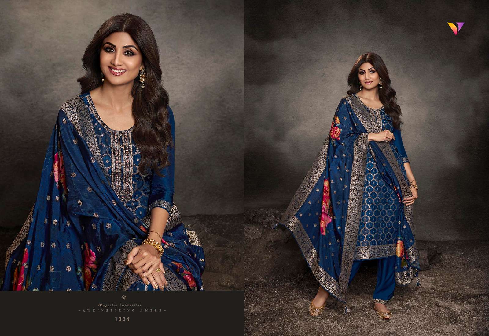 Vatsam Shilpa Vol 11 Dola Silk Designer Salwar Kameez Wholesale catalog