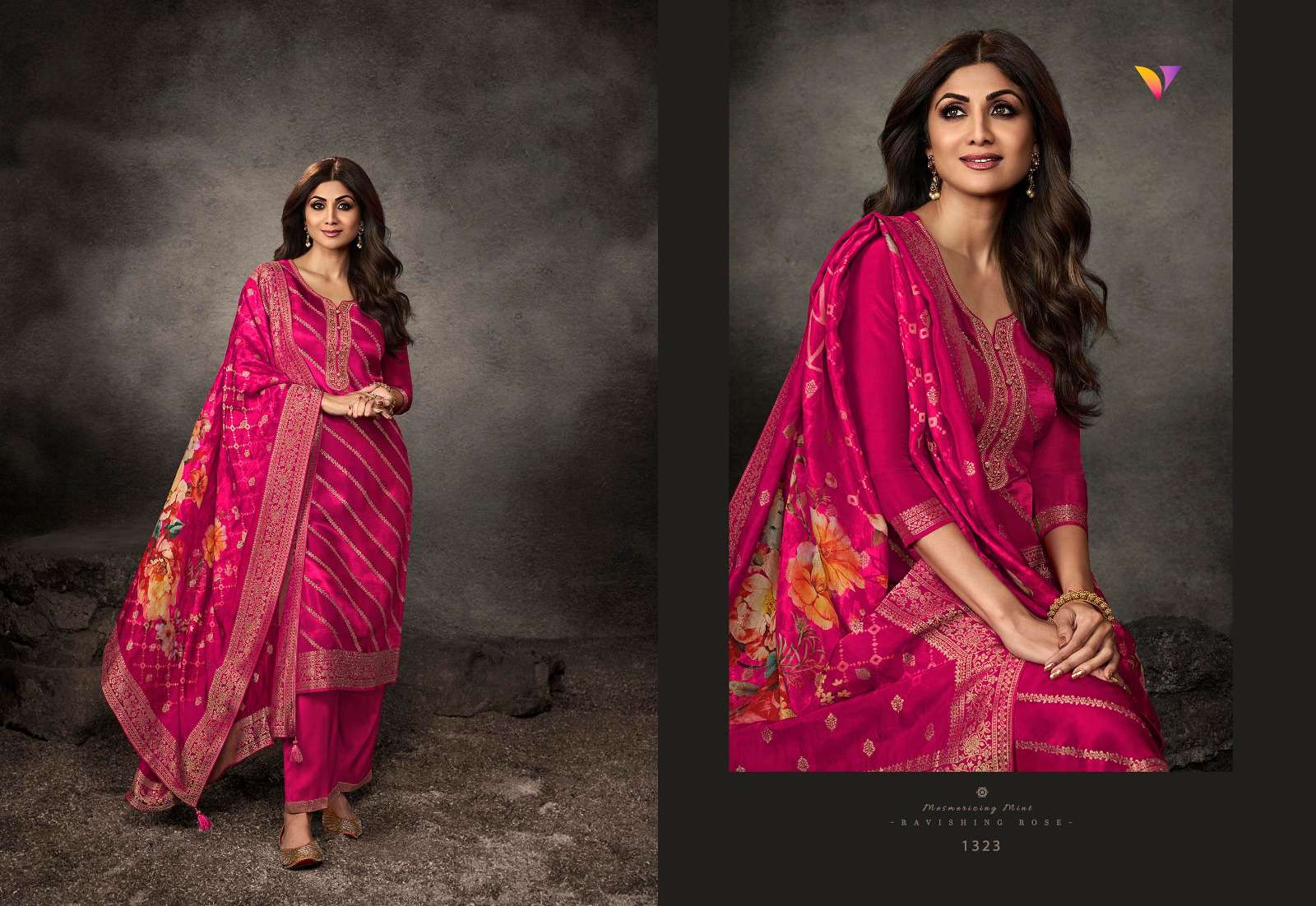 Vatsam Shilpa Vol 11 Dola Silk Designer Salwar Kameez Wholesale catalog