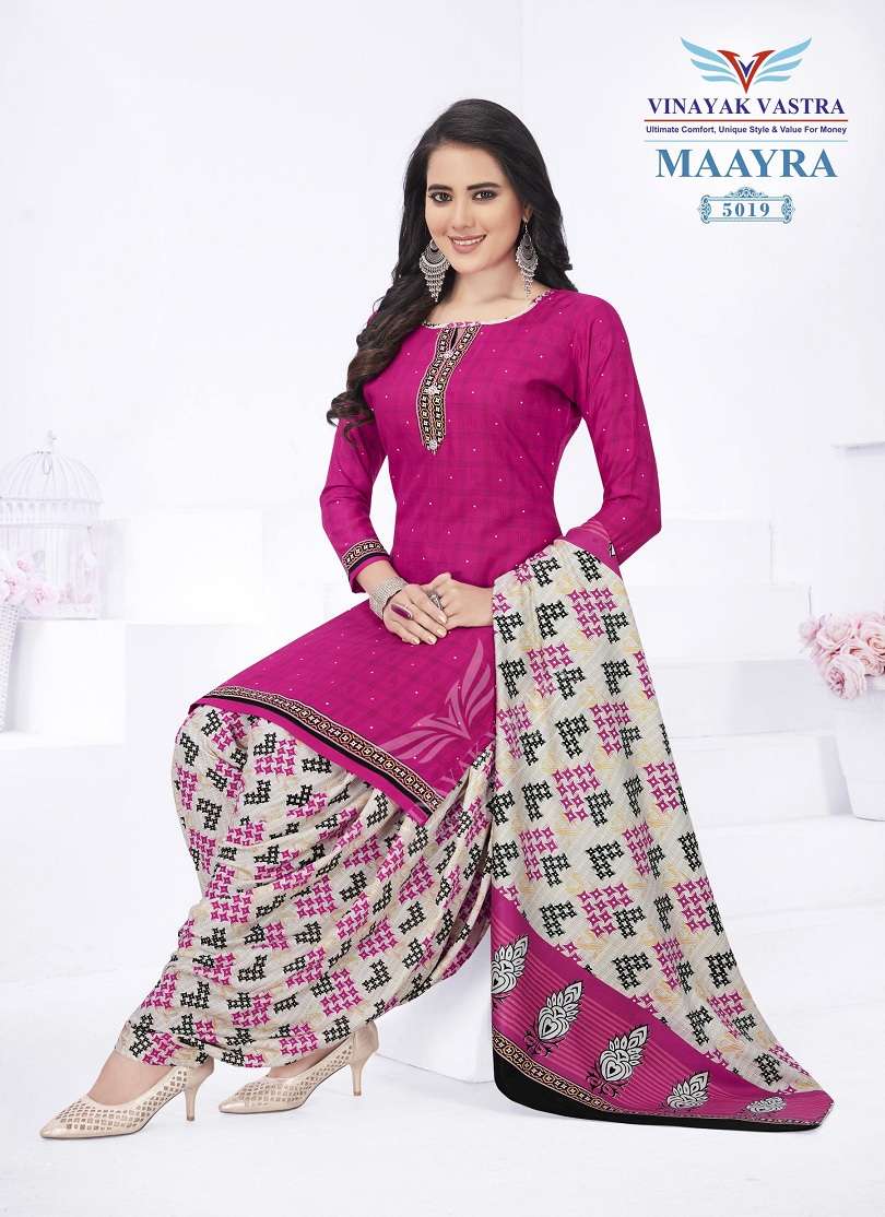 Vinayak Vastra Maayra Vol-2 -Dress Material -Wholesale Catalog