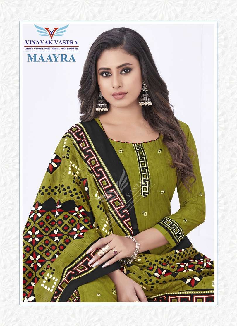 Vinayak Vastra Maayra Vol-2 -Dress Material -Wholesale Catalog
