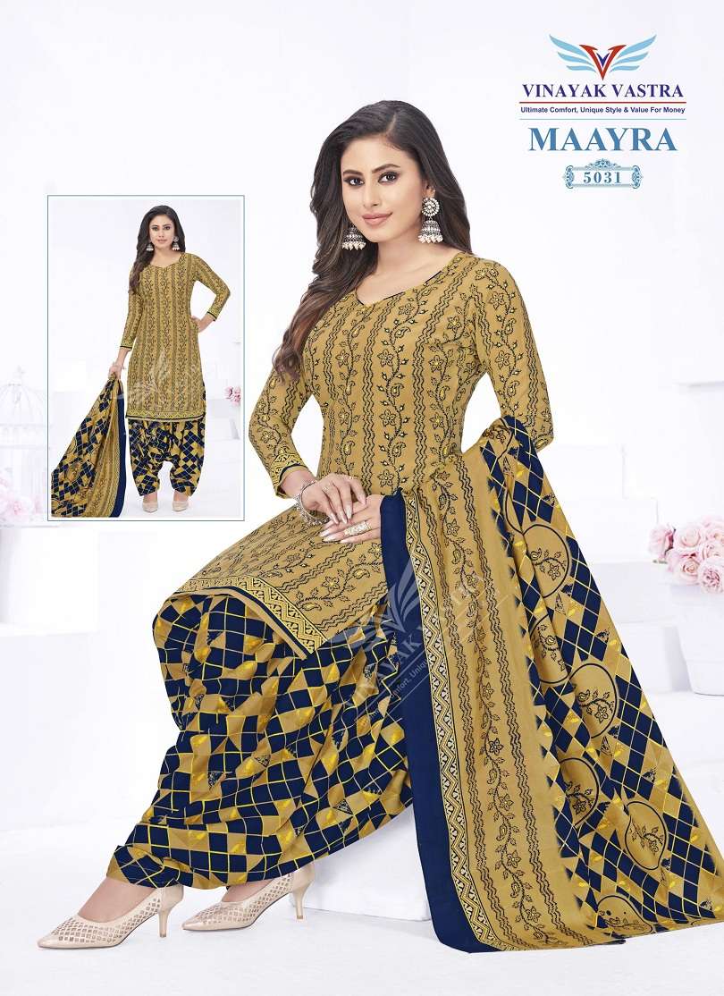 Vinayak Vastra Maayra Vol-2 -Dress Material -Wholesale Catalog