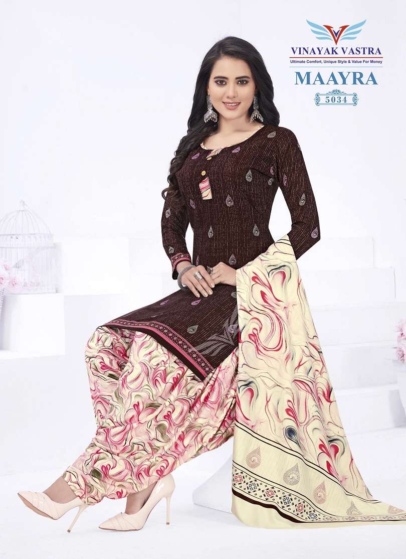 Vinayak Vastra Maayra Vol-2 -Dress Material -Wholesale Catalog
